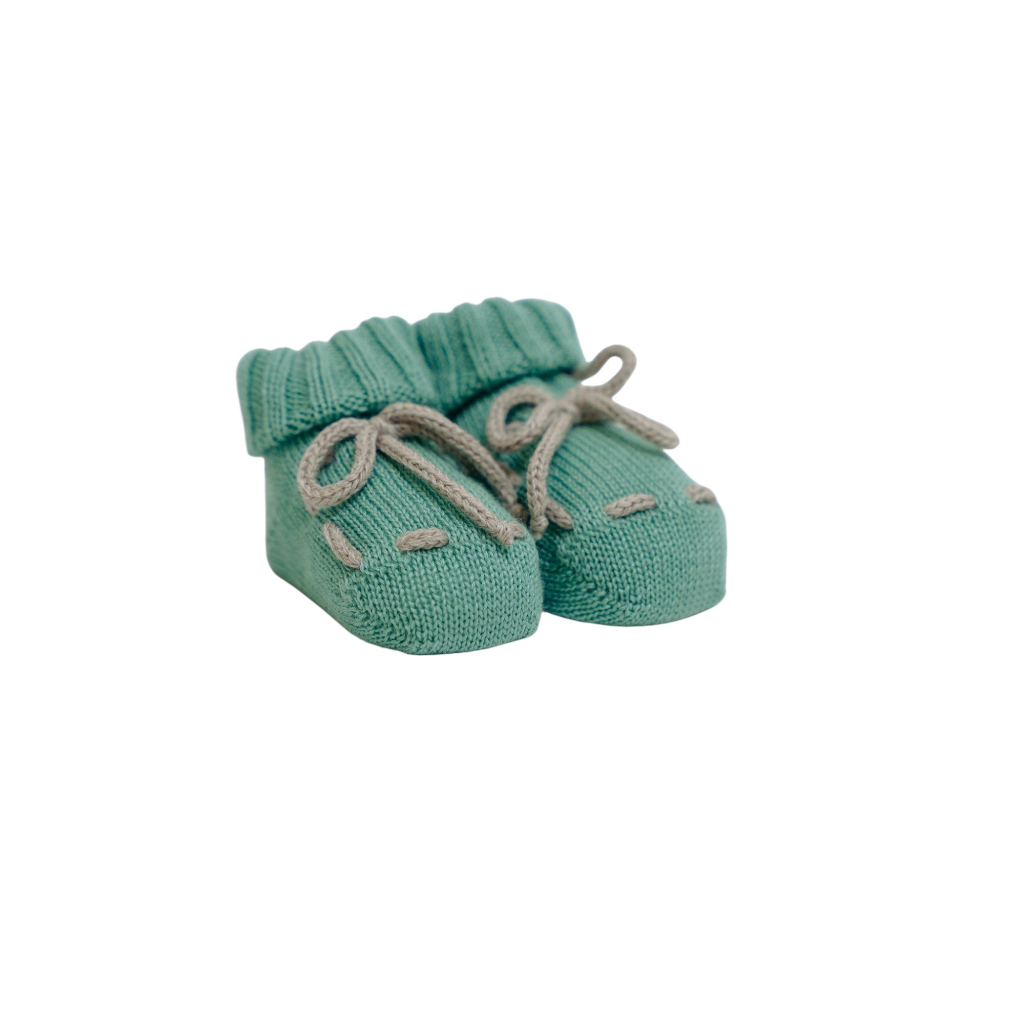 Pure Green Wool Slippers BABY LORD TEDDY BEAR/721-V