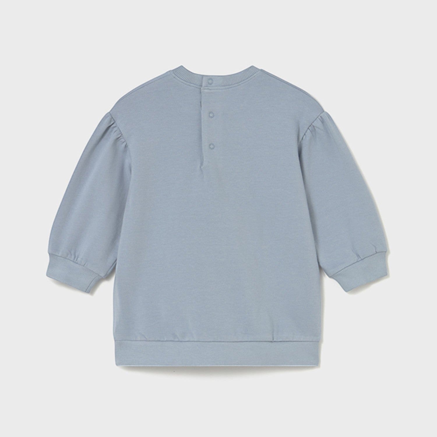 Abito felpa grafica Bimba CIELO 2921/56 -  NANU' BABY