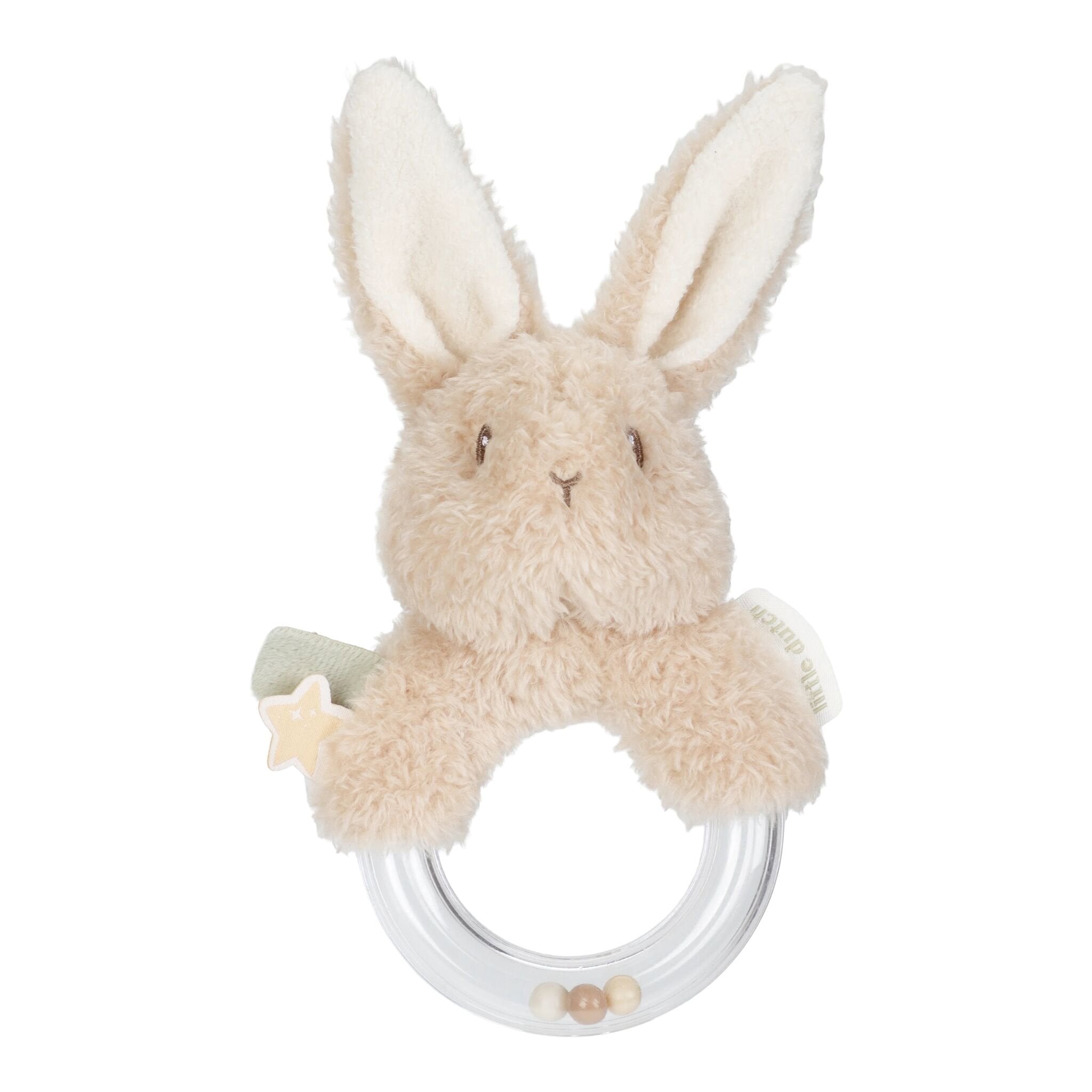 Sonaglio ad anello Bunny  Beige LD8414 -  NANU' BABY