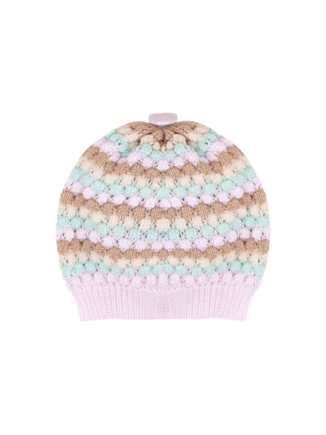 Cuffia effetto Bolle Neonata ROSA EP5471/R - NANU' BABY