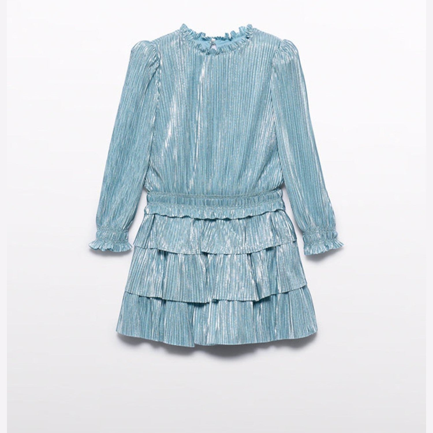 Compl. gonna plissettato Bimba Verde 5541/51 -  NANU' BABY