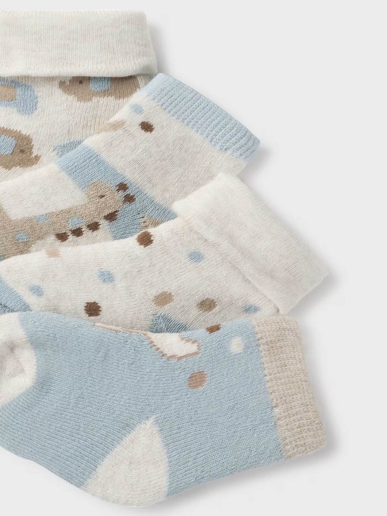 Set 4 calze  BLU 1D-9759/PB -  NANU' BABY