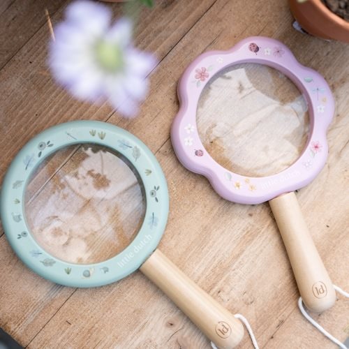 Lente d'ingrandimento in legno- Amici della Foresta  MULTICOLORE LD9101 -  NANU' BABY