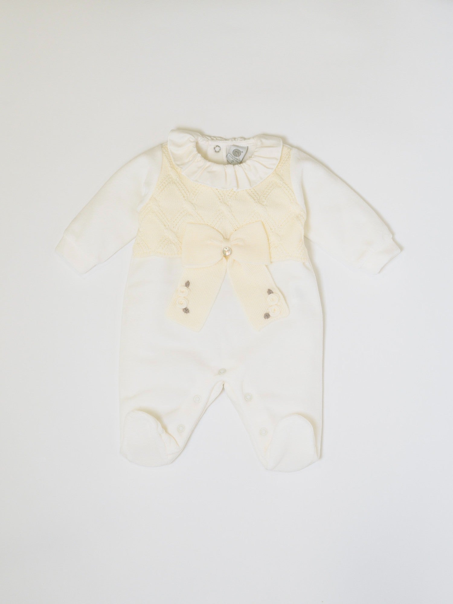 Tutina Neonata VANIGLIA IN2414/V - NANU' BABY