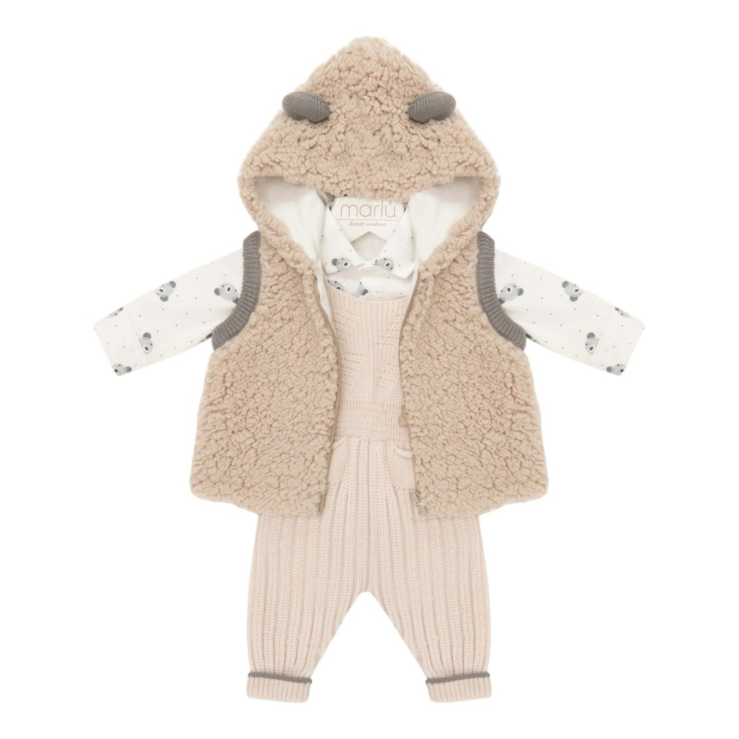 Completo Bimbo NATURAL IB5231 -  NANU' BABY