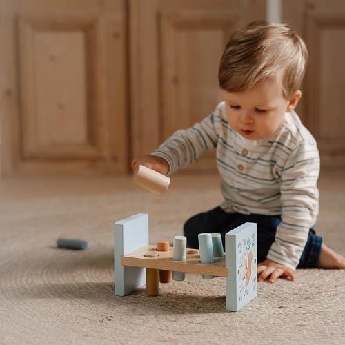 Panca martellante - Amici della foresta  MULTICOLORE LD7246 -  NANU' BABY