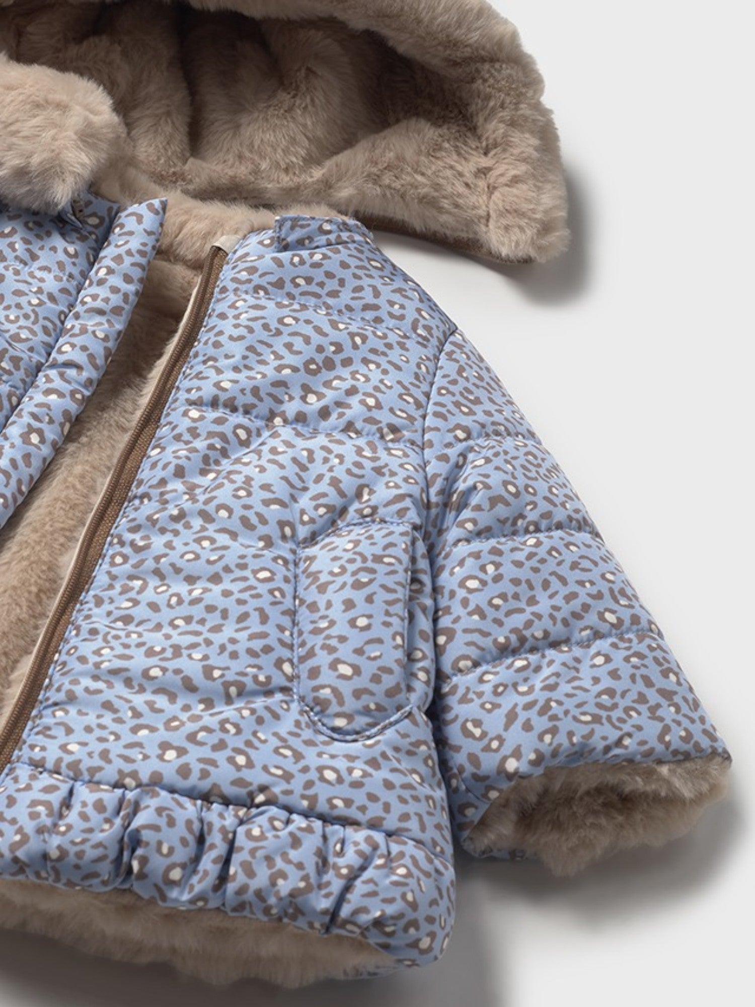 Cappotto Bimba AZZURRO 2404/50 - NANU' BABY
