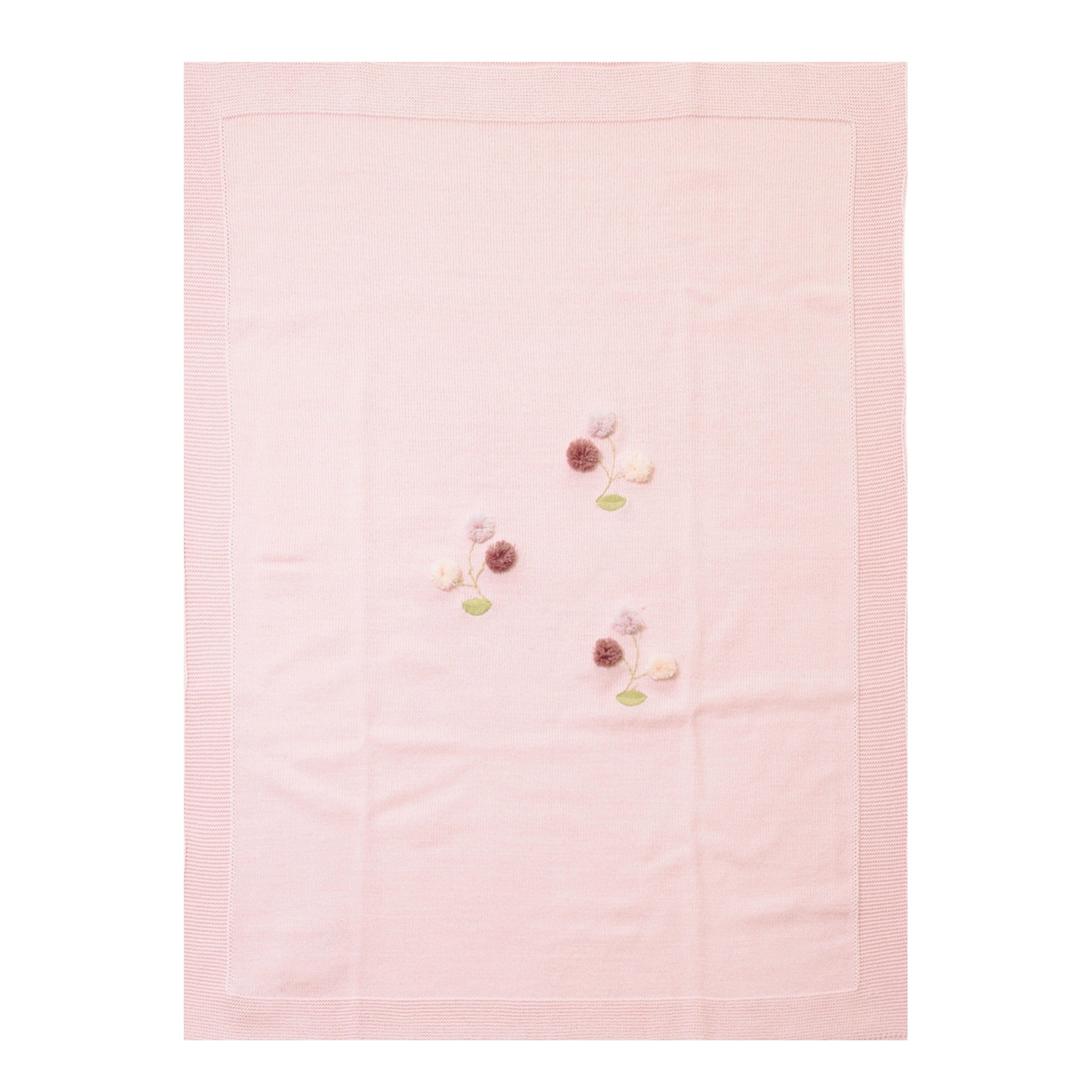 Baby Blanket, Mixed Wool, Pink, SARTORIA DEI PICCOLI (code LC1107)