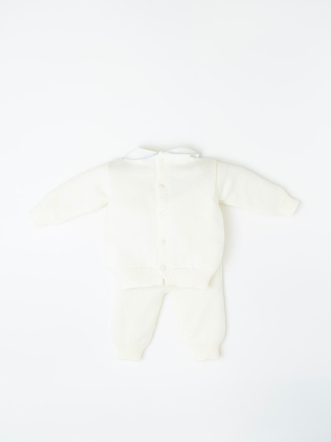 Completo nascita e Babbucce Neonato CIELO OLLY/CN-C - NANU' BABY