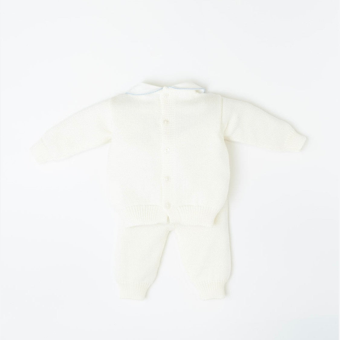 Completo nascita e Babbucce Neonato CIELO OLLY/CN-C -  NANU' BABY