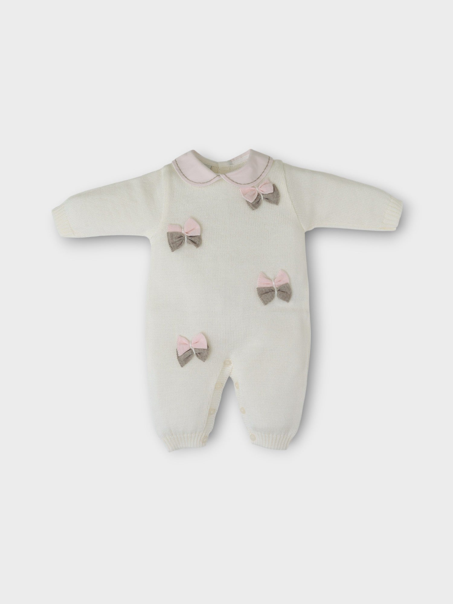 Coordinato nascita Neonata VANIGLIA IN4390 - NANU' BABY