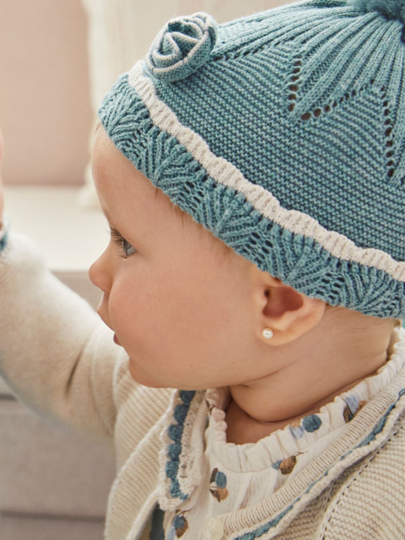 Compl. cappello e manopola VERDE 2D-9767/V