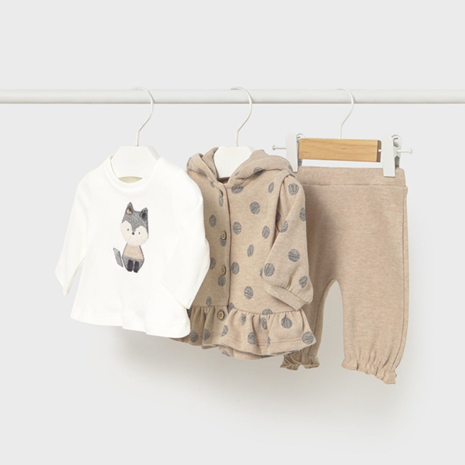 Completo Bimba Beige 2608/14 -  NANU' BABY