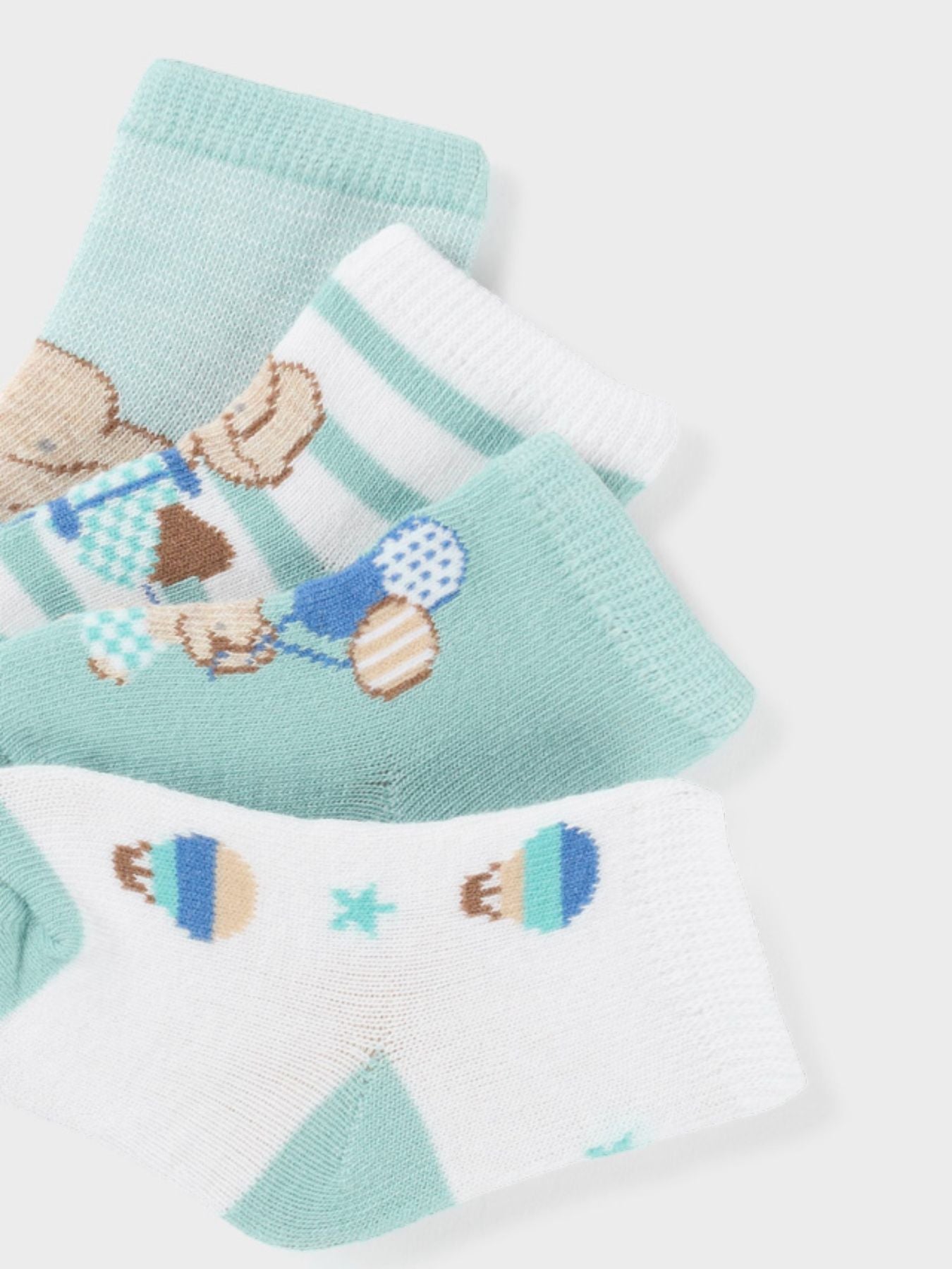 Set 4 calze VERDE 9706