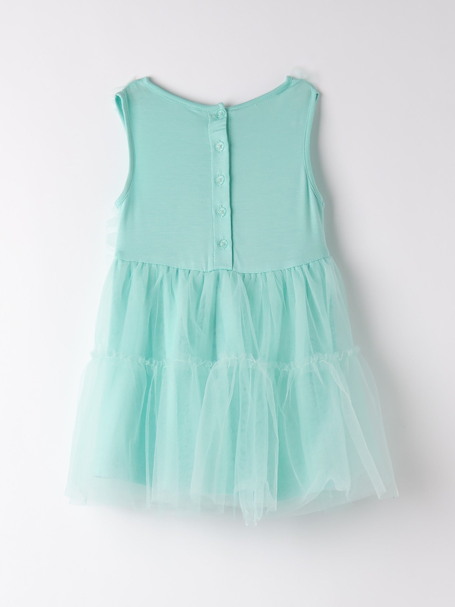 Abito Bimba VERDE 0B338/4634 - NANU' BABY