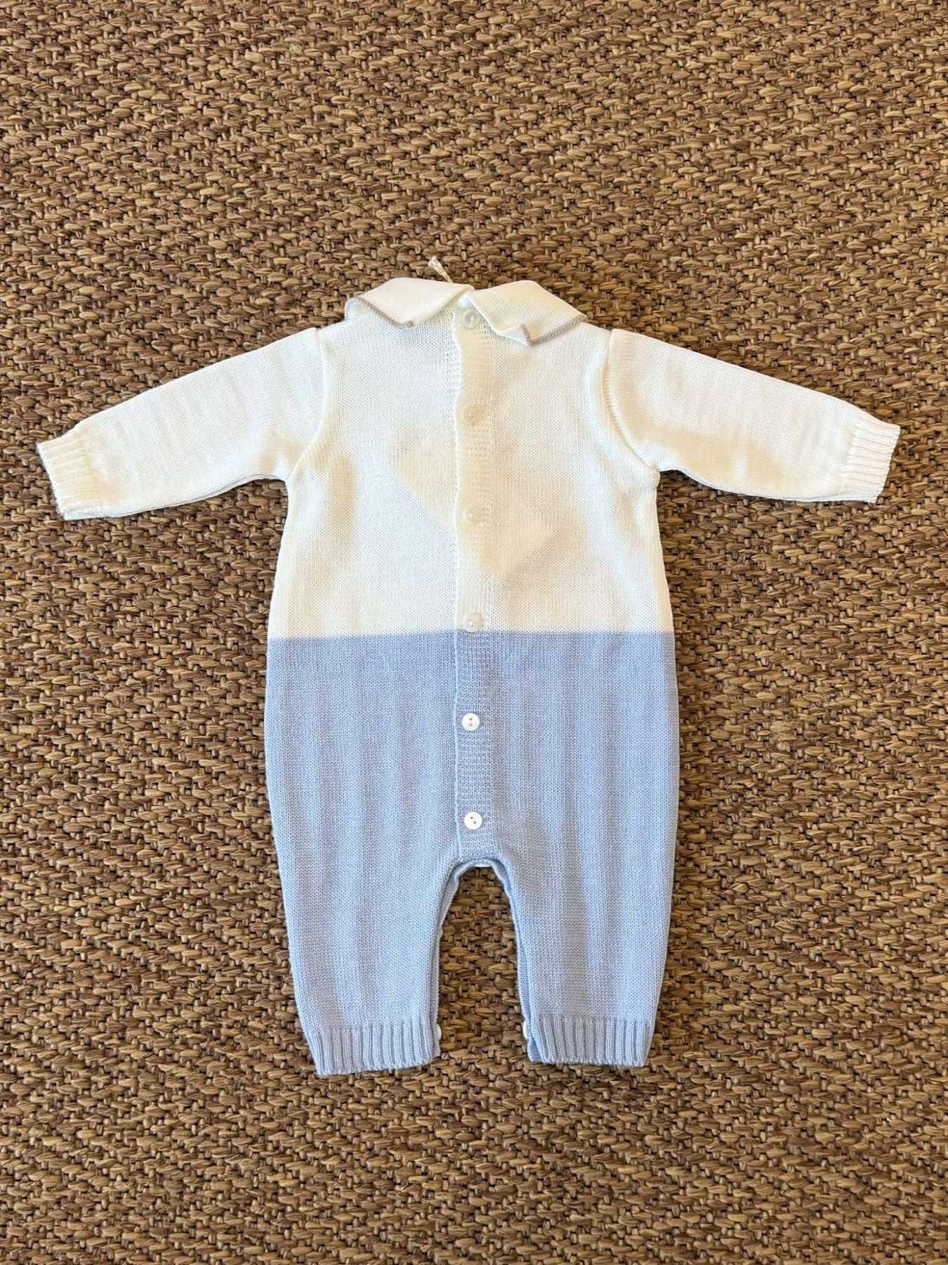 Tutina Piccolo Orsetto Neonato CIELO 7382/C