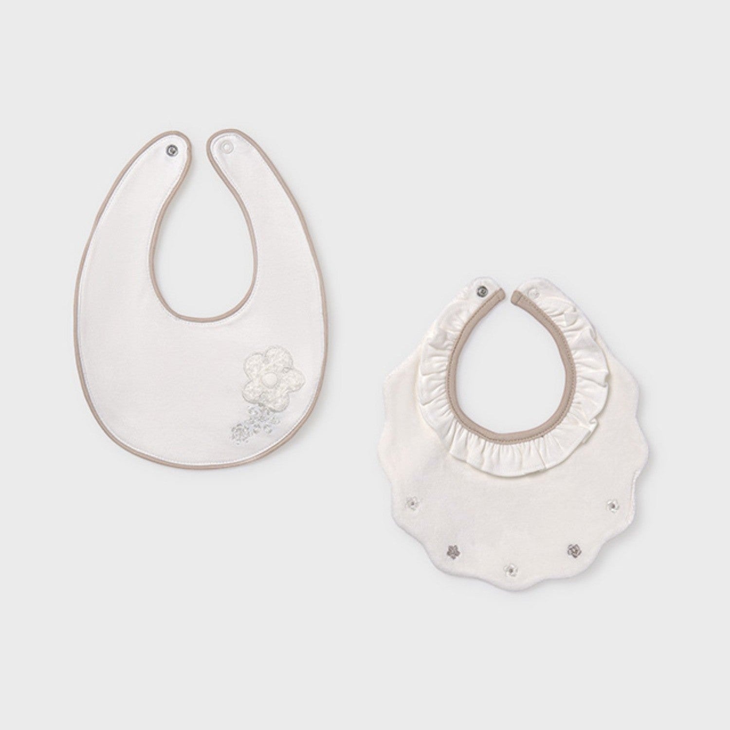 Bavetta Neonata ECRU 9952/52 -  NANU' BABY