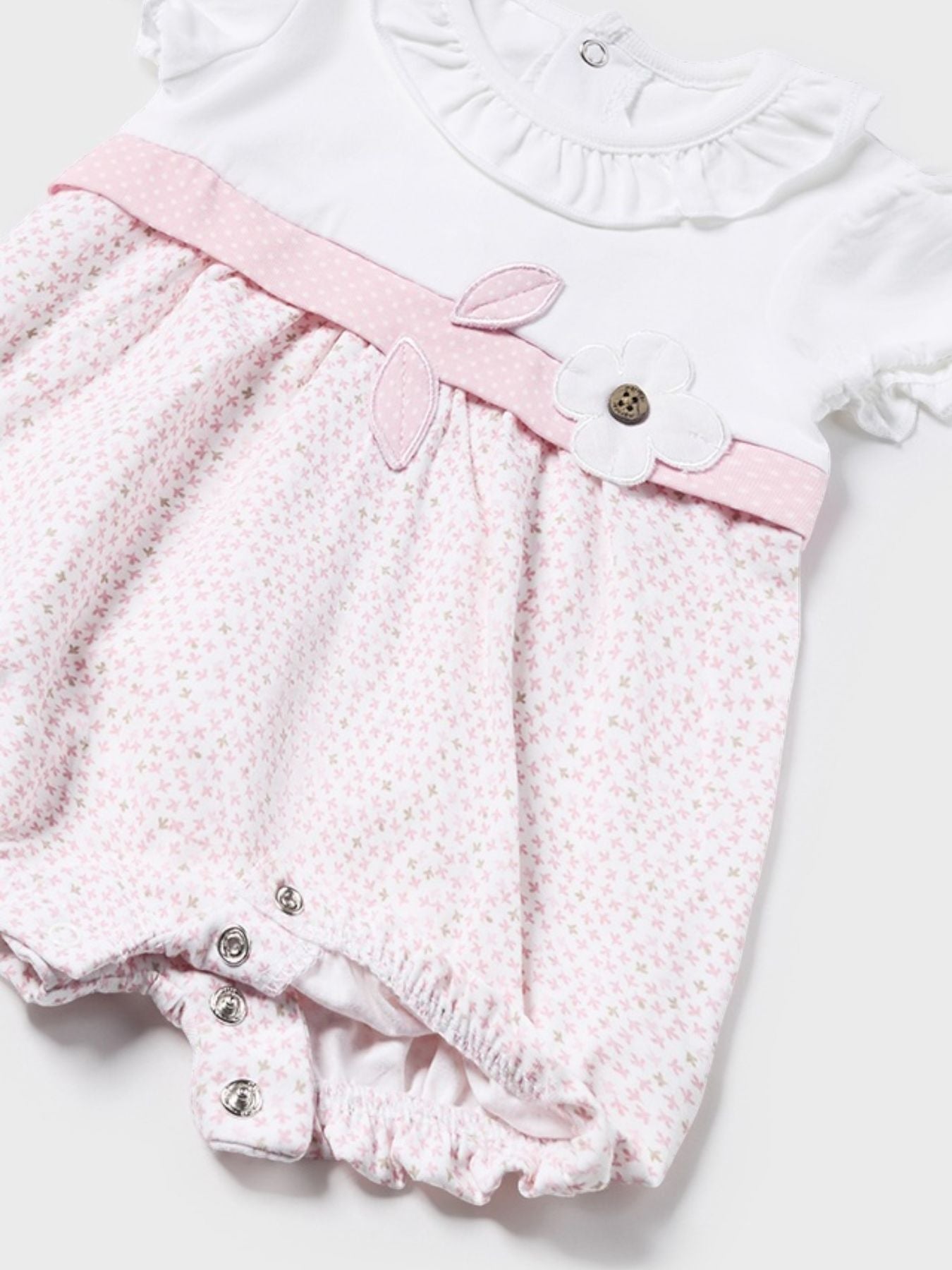 Set 2 pagliaccetti corti Bimba ROSA 1710