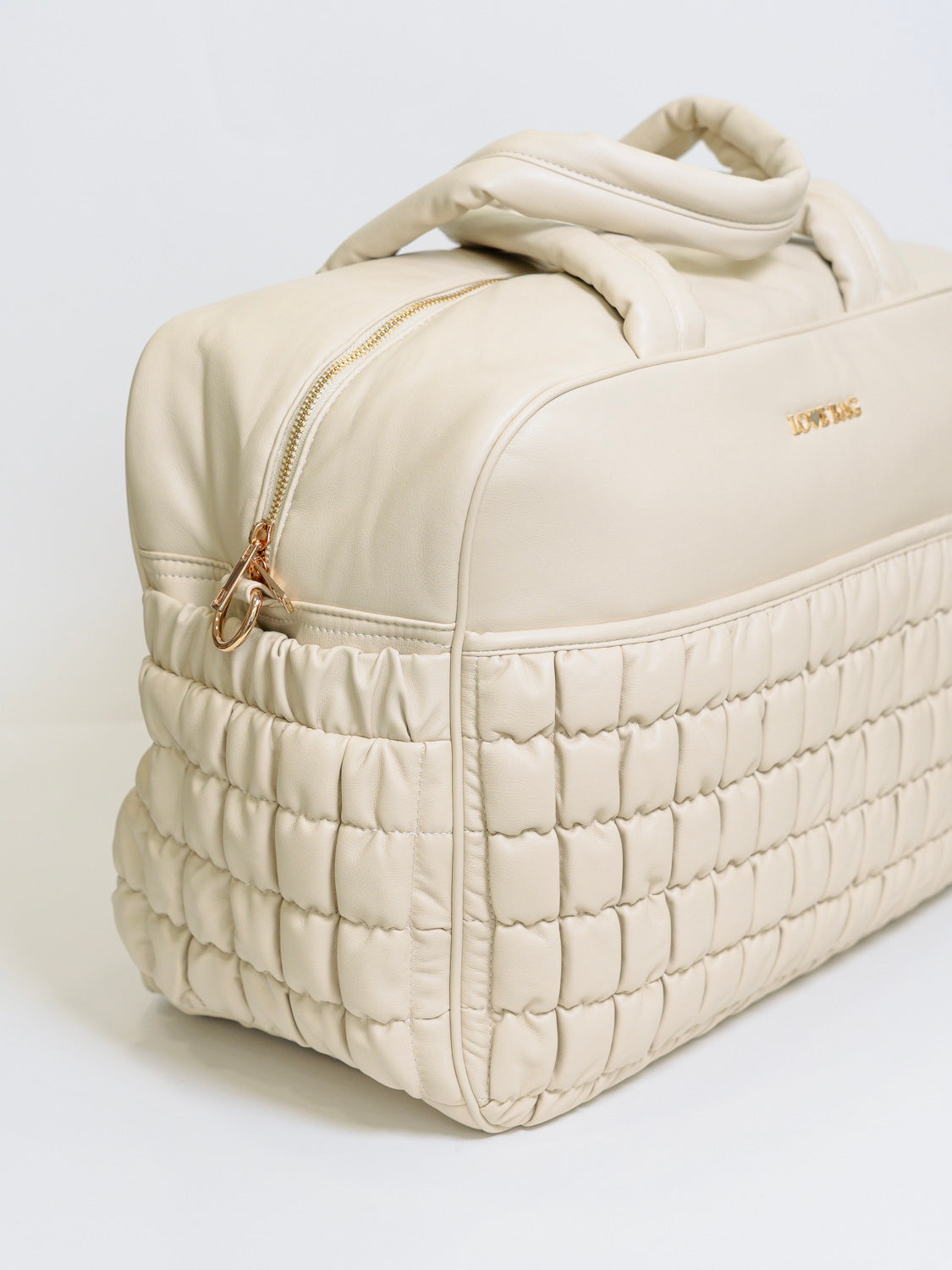BORSA 48 ORE L ECO PELLE BEIGE - NANU' BABY