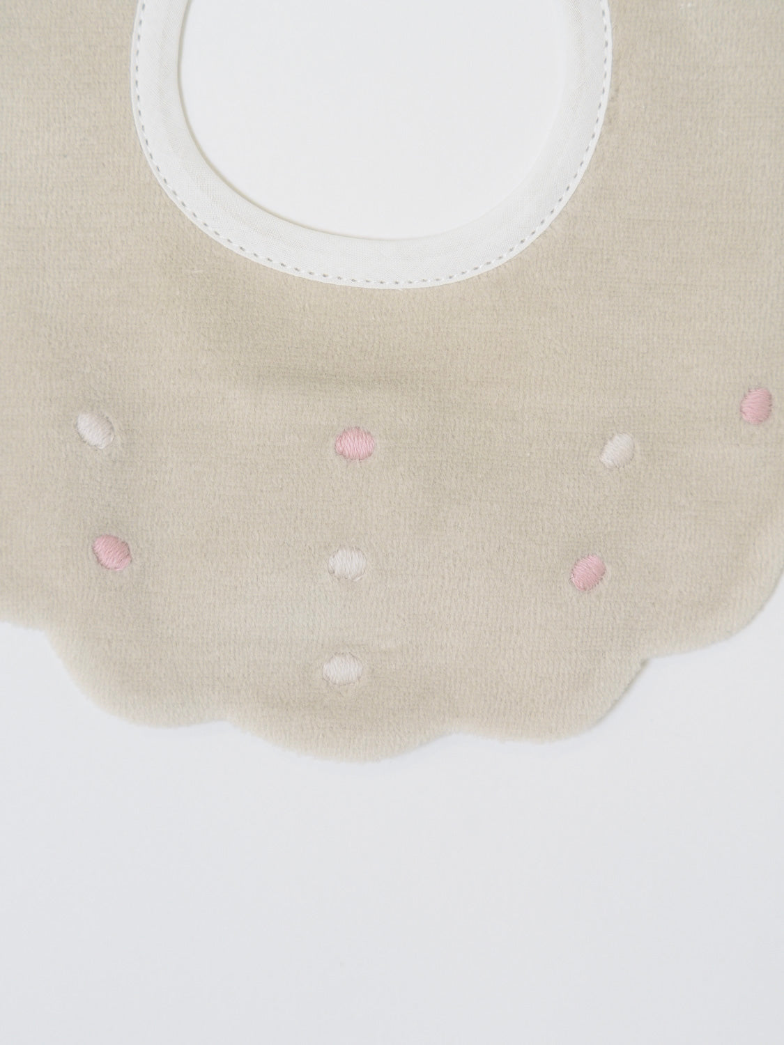 Bavetta Neonata VANIGLIA IN23BAV/R - NANU' BABY
