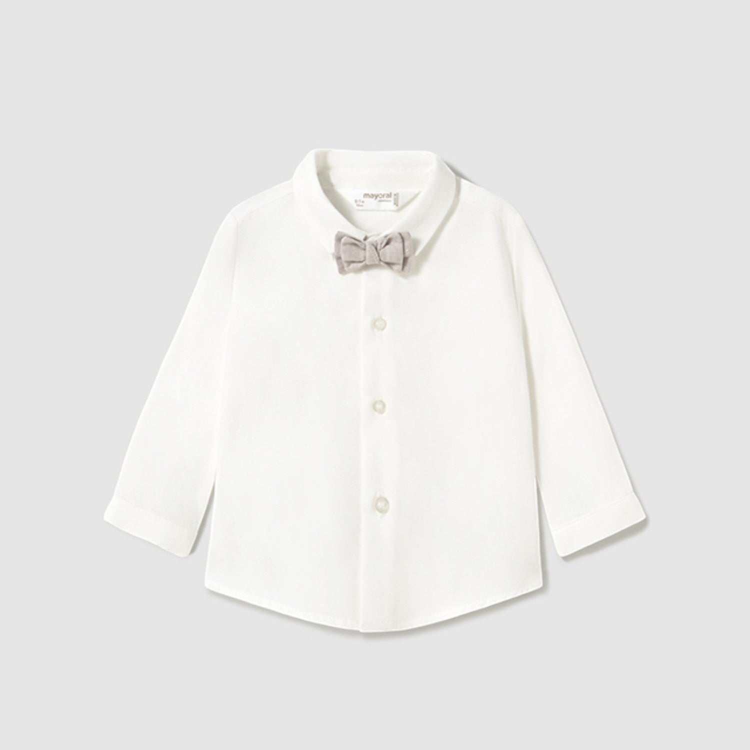 Camicia manica lunga papillon Bimbo NATURAL 1102 /N -  NANU' BABY