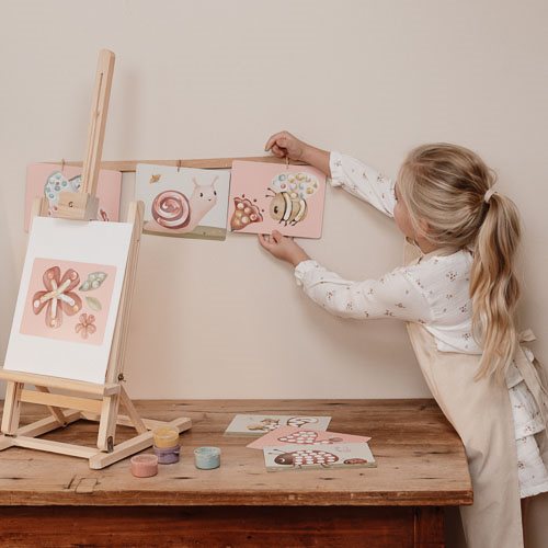 Set pittura con le dita Fairy Garden  Rosa 126121