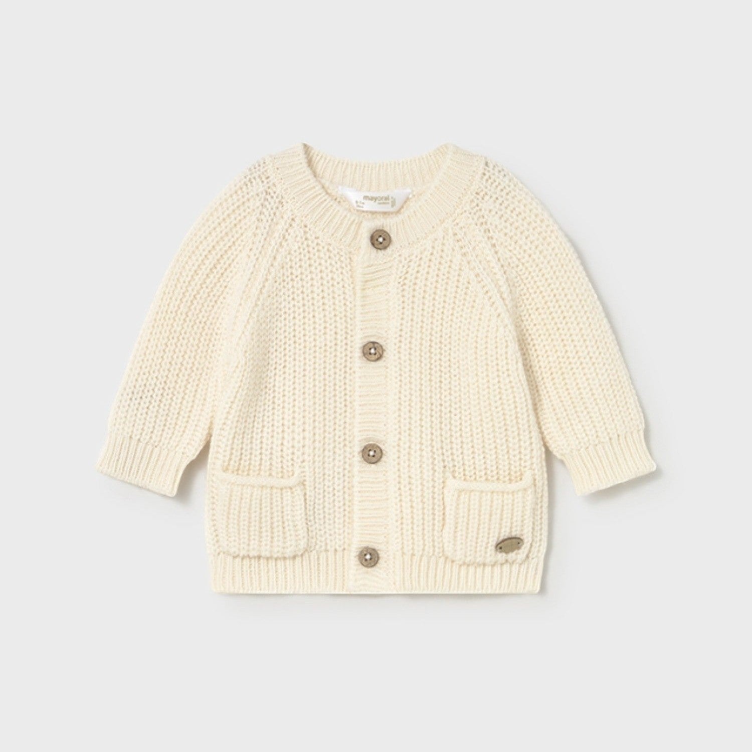 Cardigan Bimbo Beige Tricot Mayoral 2339/88 - NANÙ BABY -  NANU' BABY