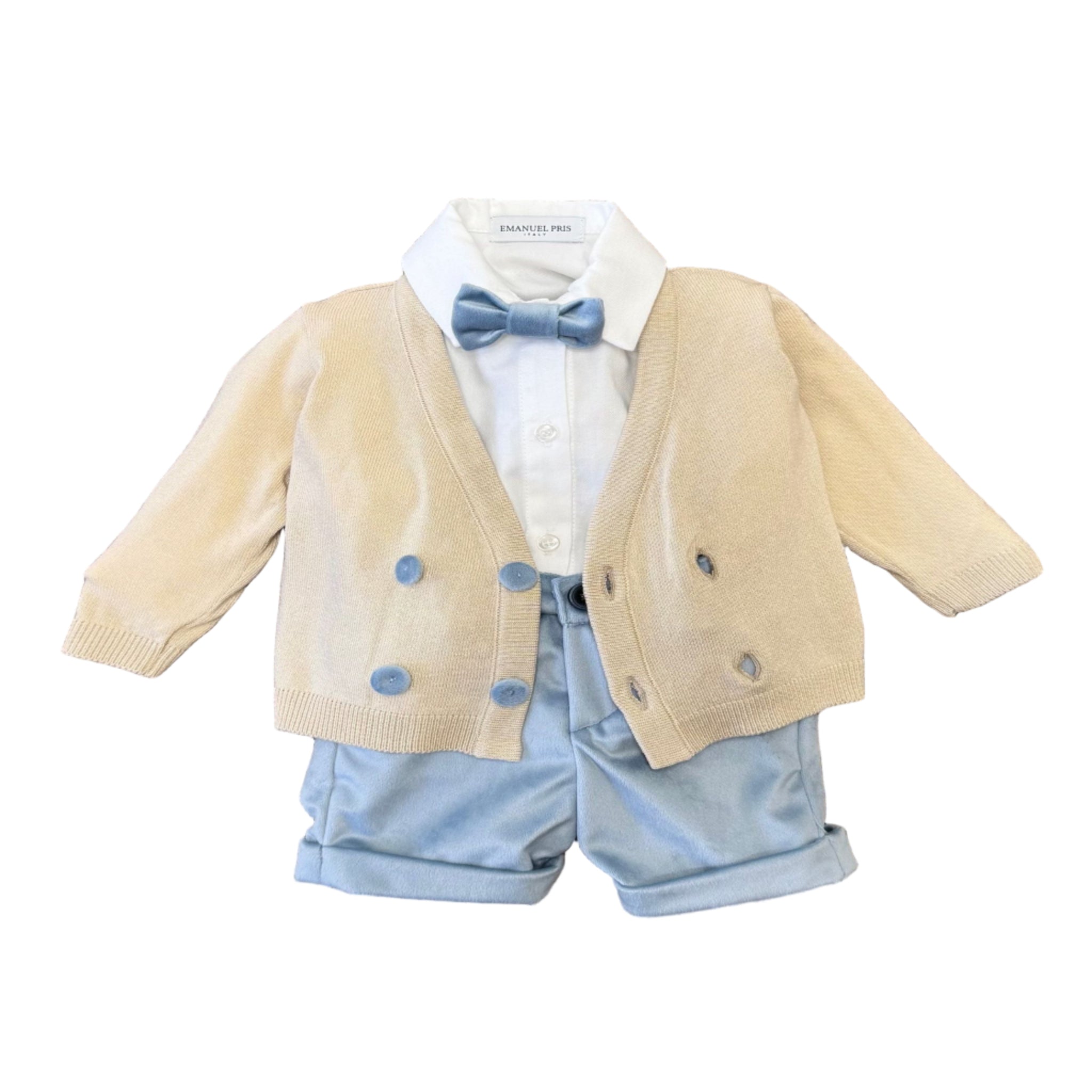 Ivory Baby Boy Ceremony Outfit ECR0017I