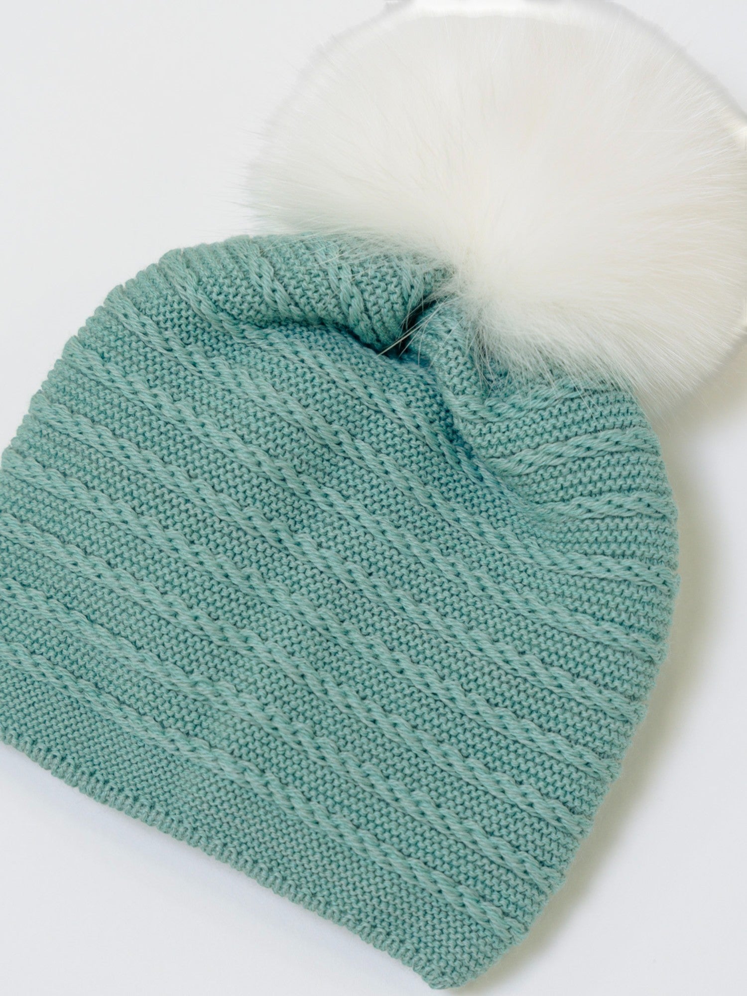 Cuffia Neonato VERDE IN6671 - NANU' BABY