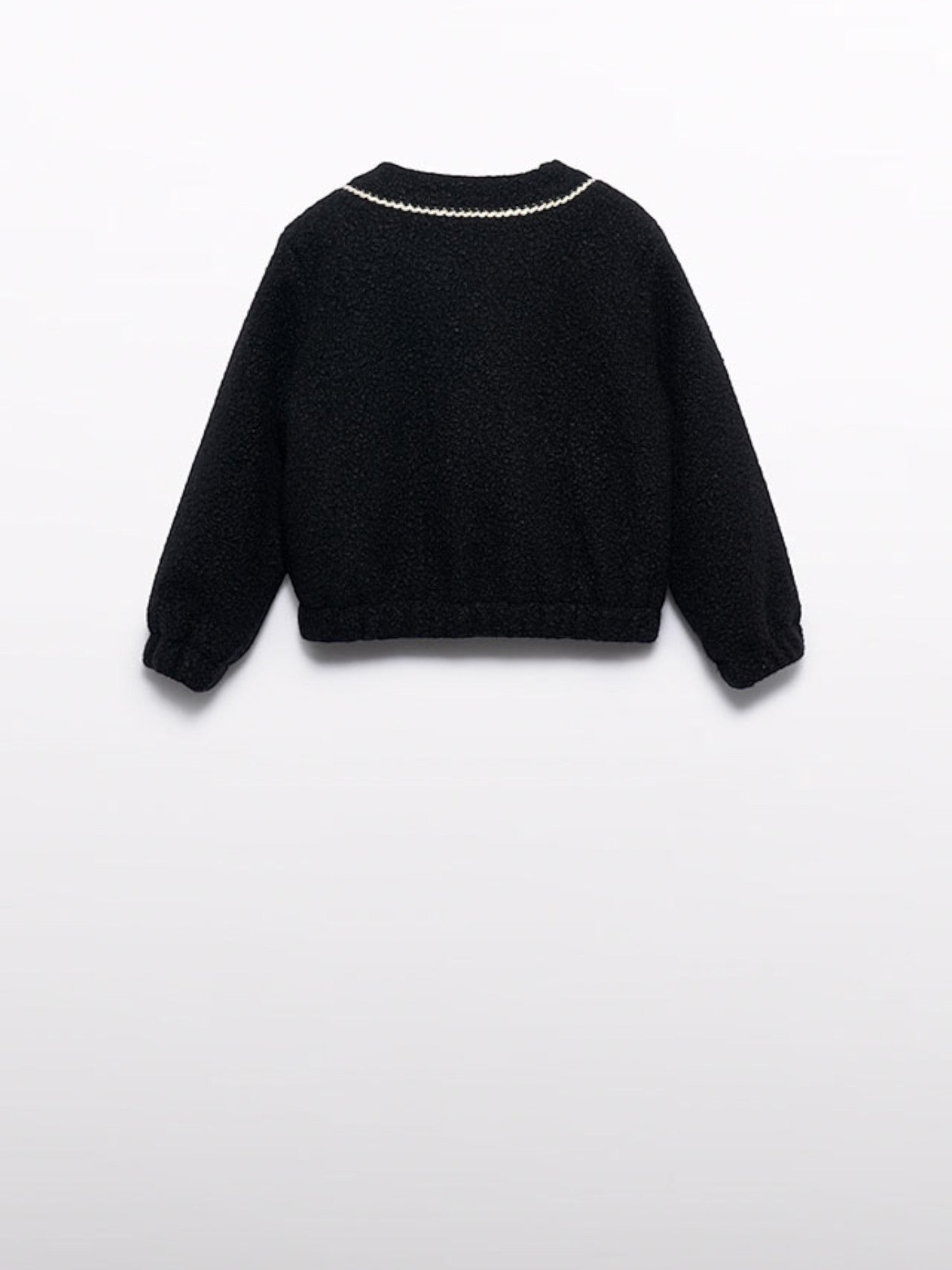 Giacca pellicciotto Bimba Nero 5843/8 - NANU' BABY