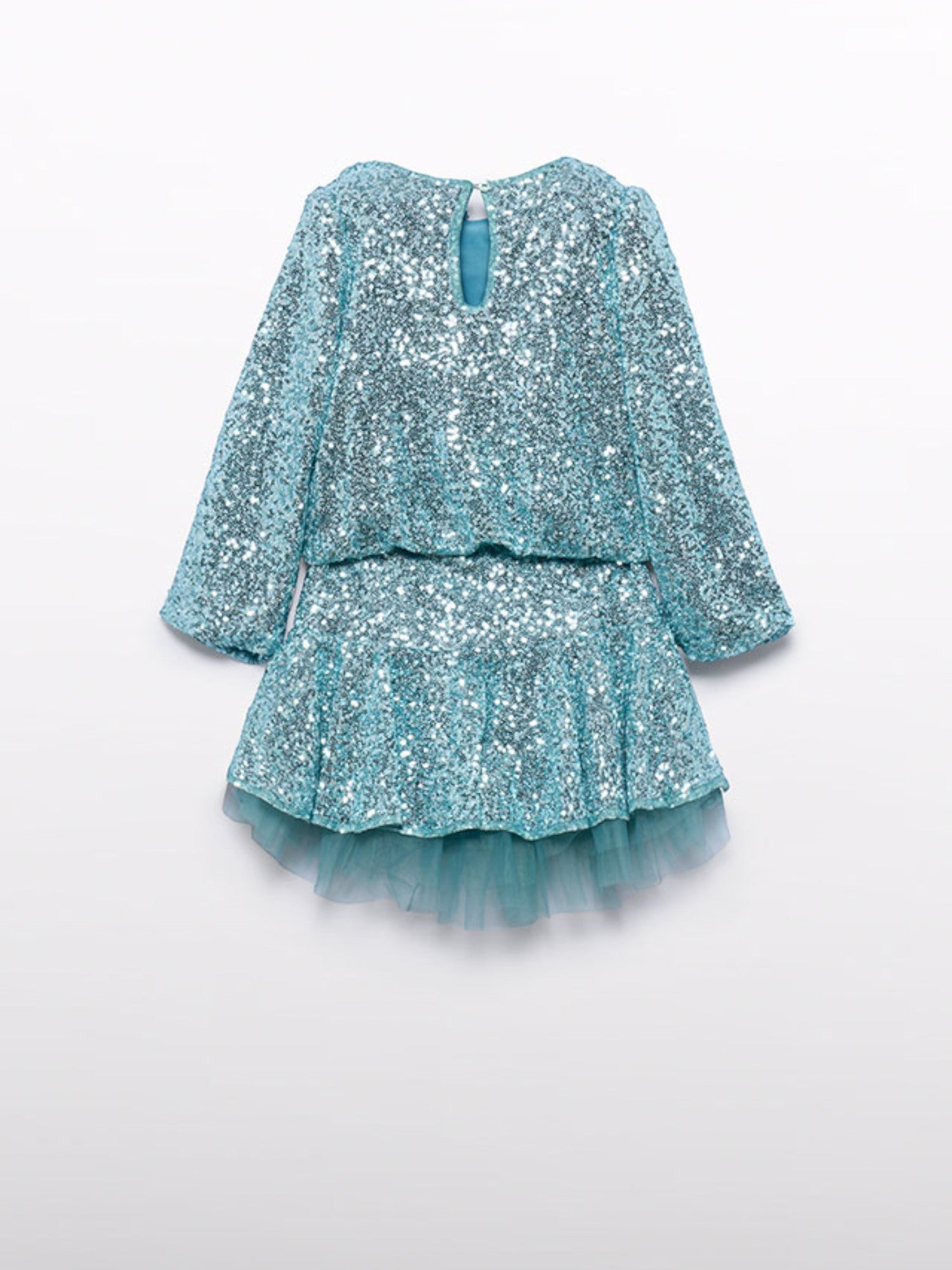 Compl. gonna lustrini Bimba Verde 5542/9 - NANU' BABY