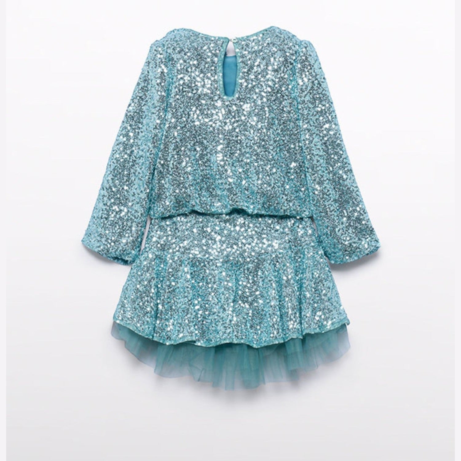 Compl. gonna lustrini Bimba Verde 5542/9 -  NANU' BABY