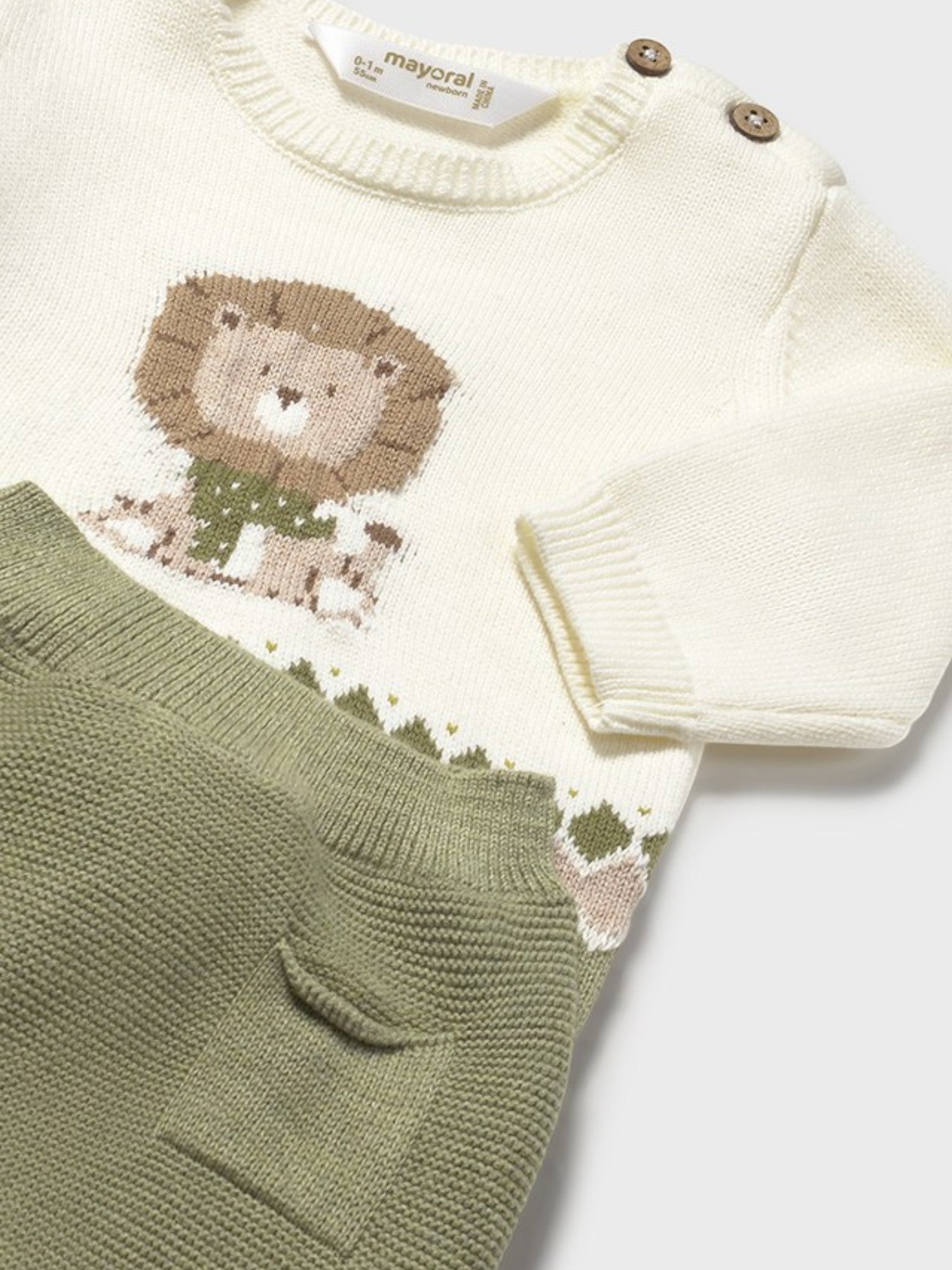 Completo nascita Neonato Verde 2563/72 - NANU' BABY