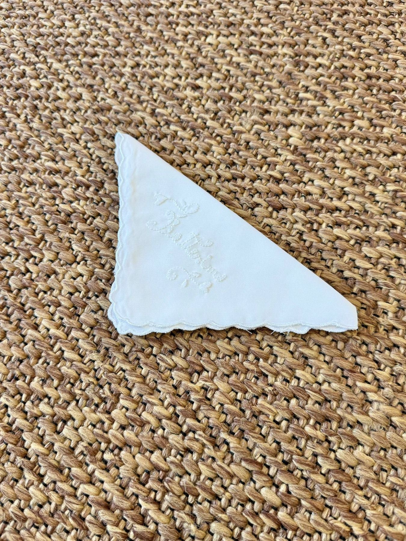 Fazzoletto battesimale -  NANU' BABY