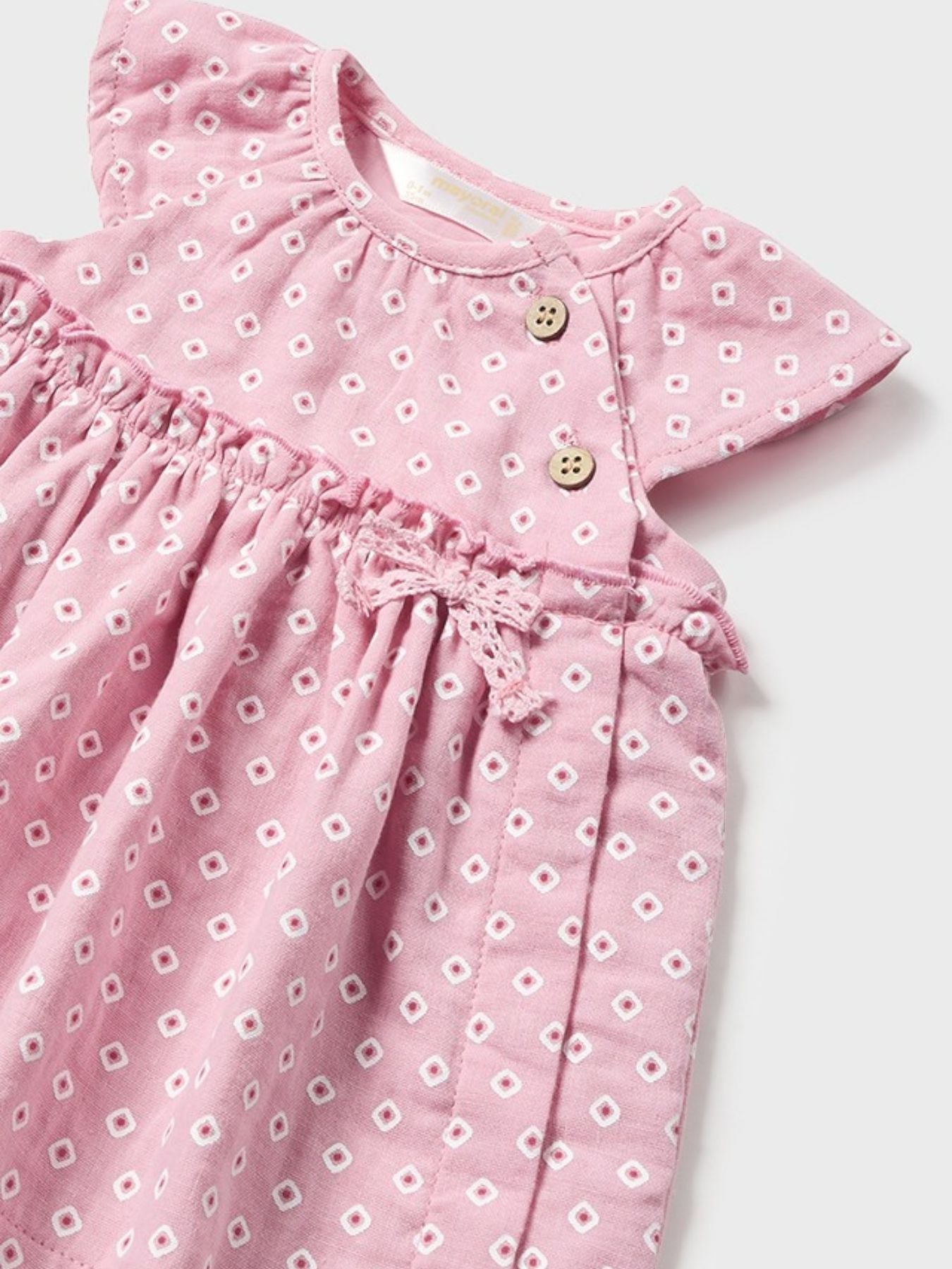 Abito con fascia Bimba ROSA 1806/R