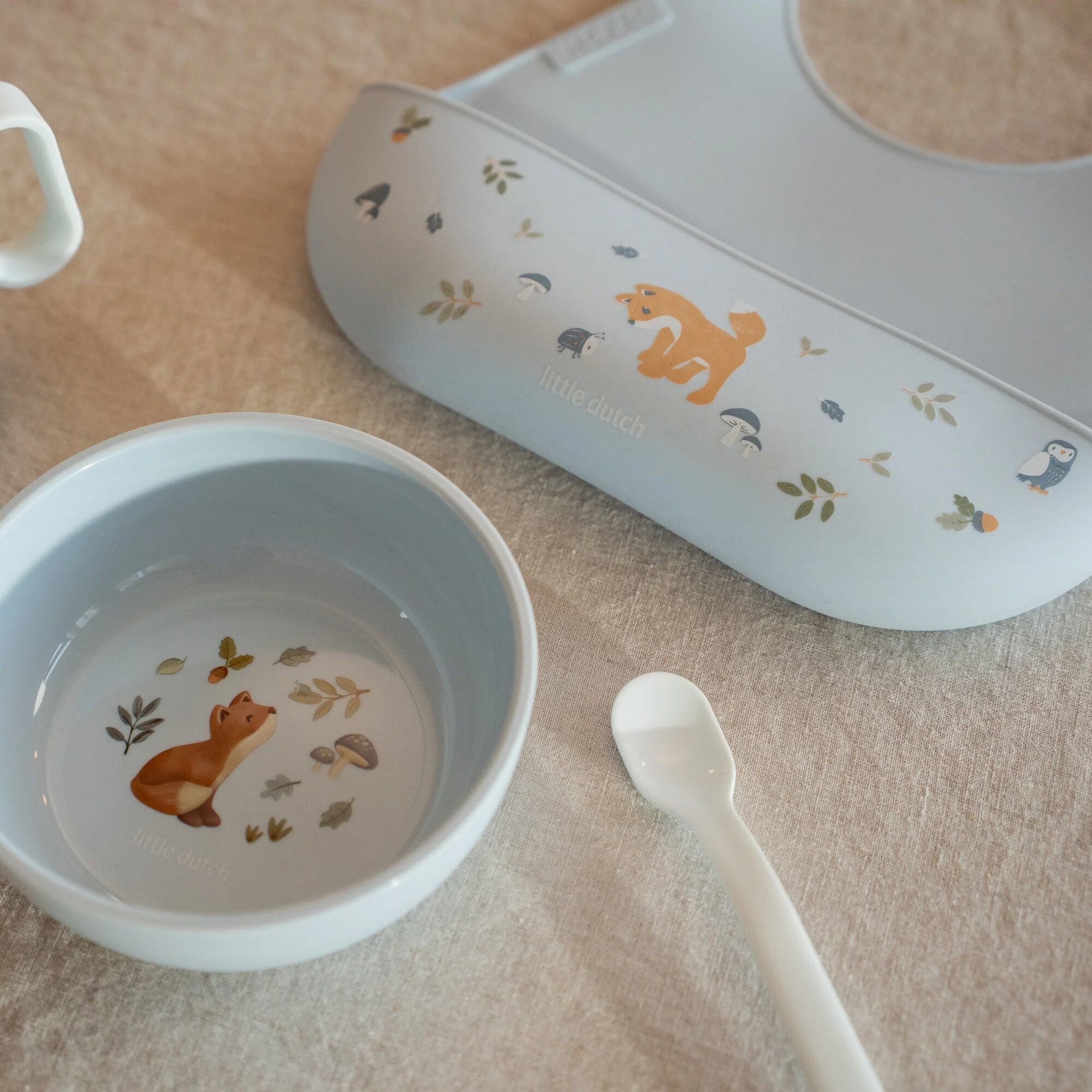 Bavetta in silicone  Blu 108034565408 -  NANU' BABY