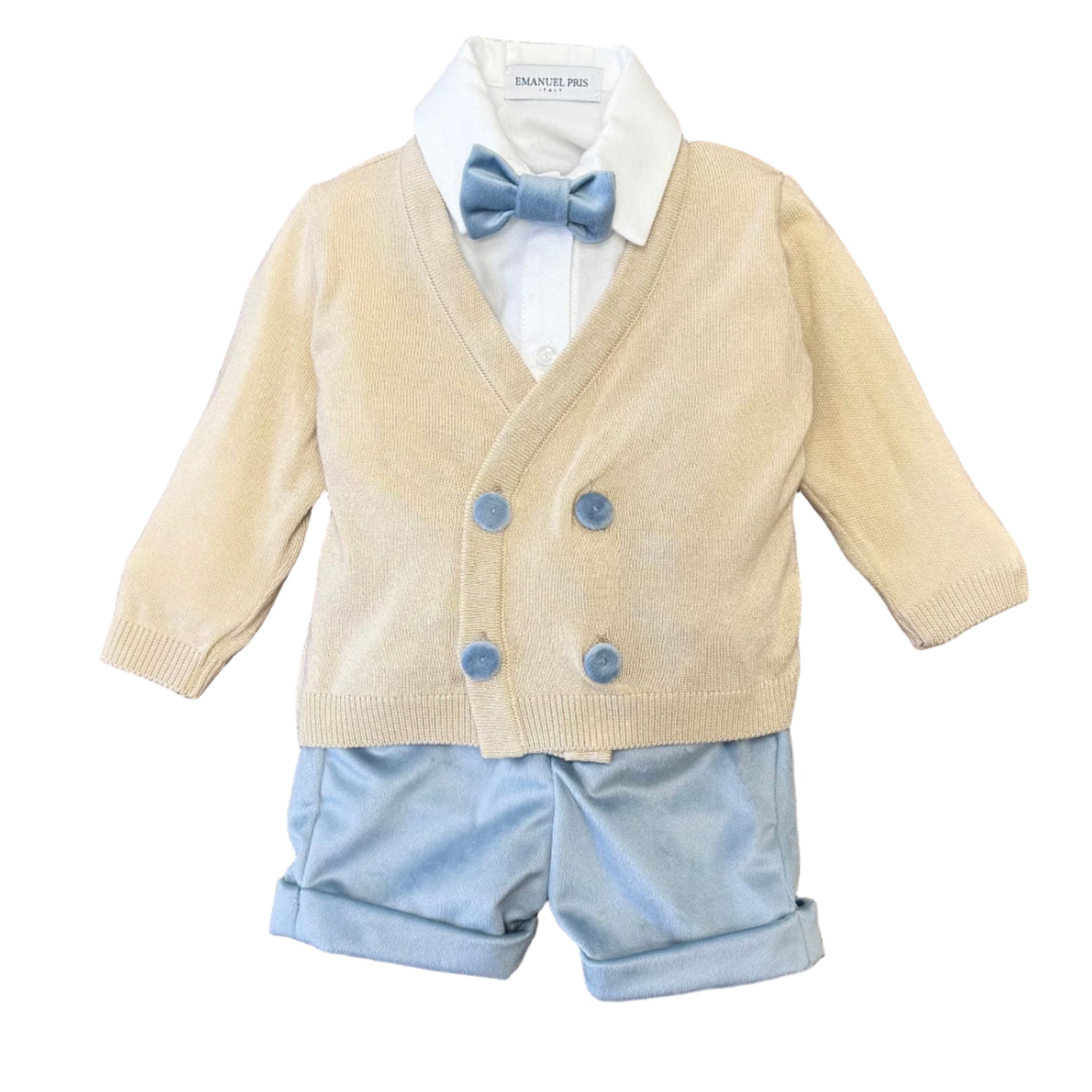 Ivory Baby Boy Ceremony Outfit ECR0017I