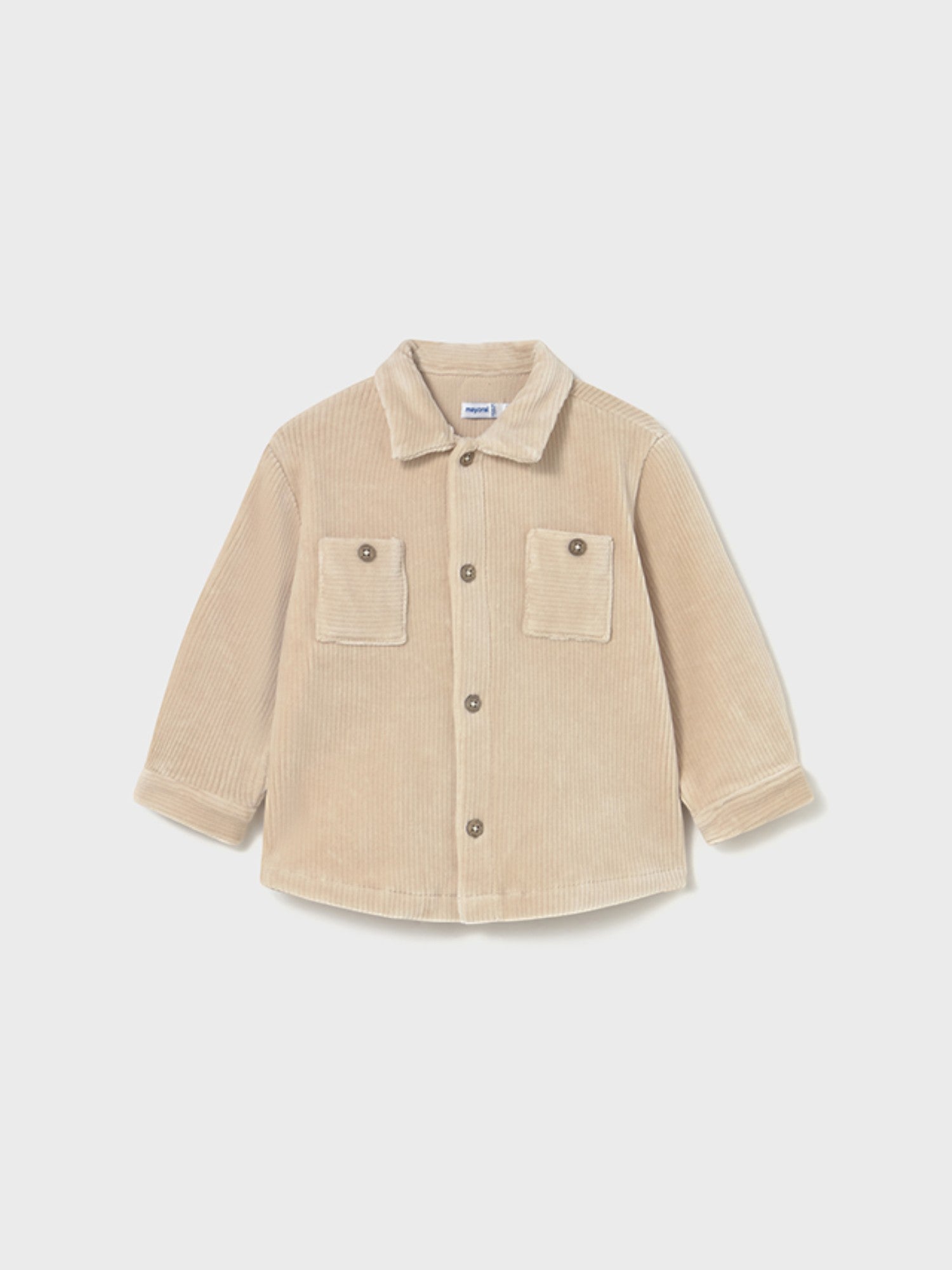 Camicia Bimbo Beige 2105/51 - NANU' BABY