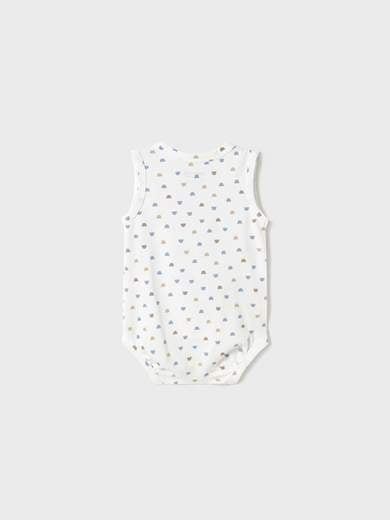 Body manica smanicata Neonato AZZURRO 1702 /A