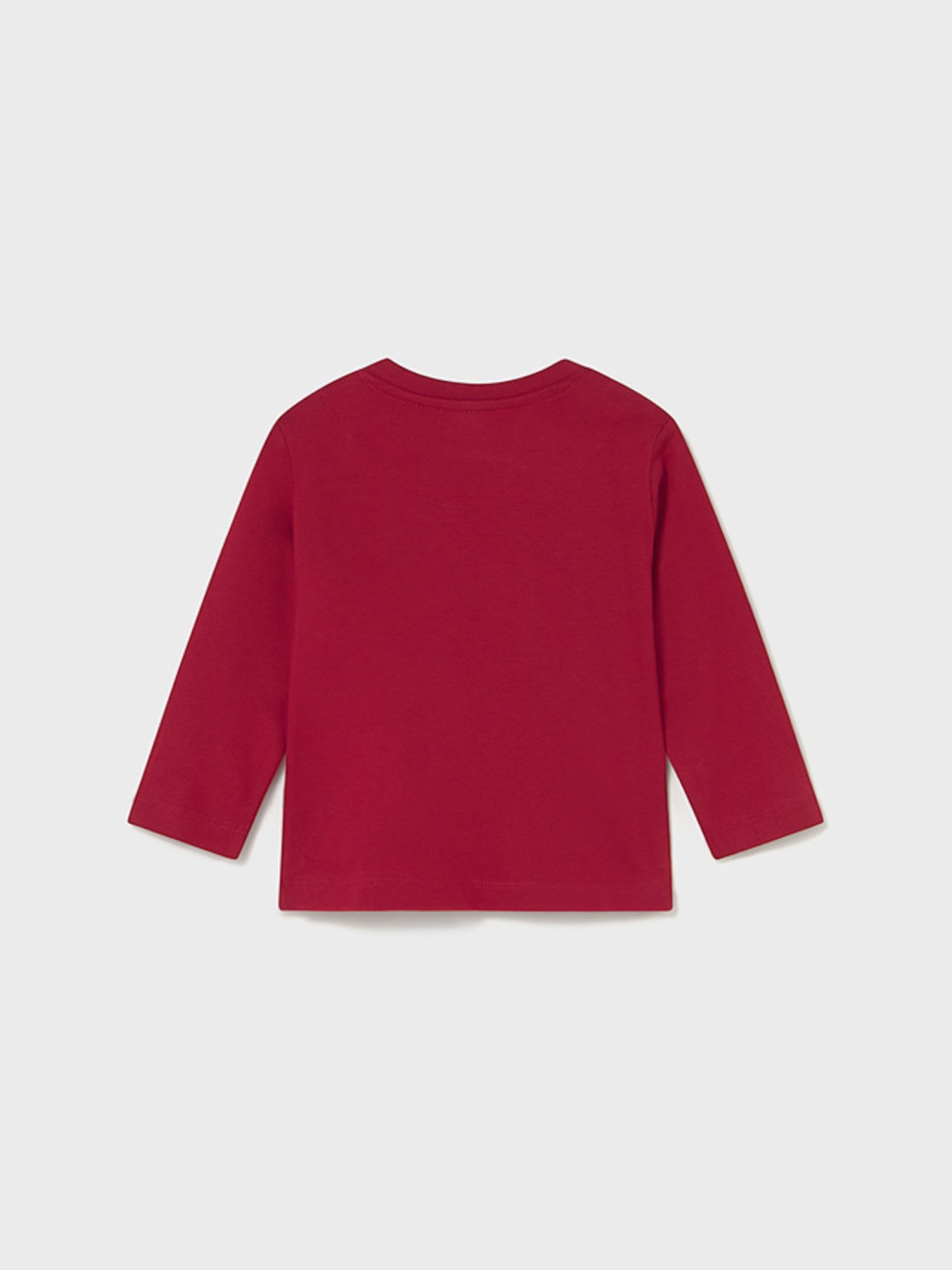Maglietta m/l applicazione Bimbo Rosso 2071/43 - NANU' BABY