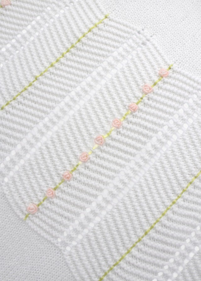 Coperta Punto Vapore Bianco FEDERICA/CO