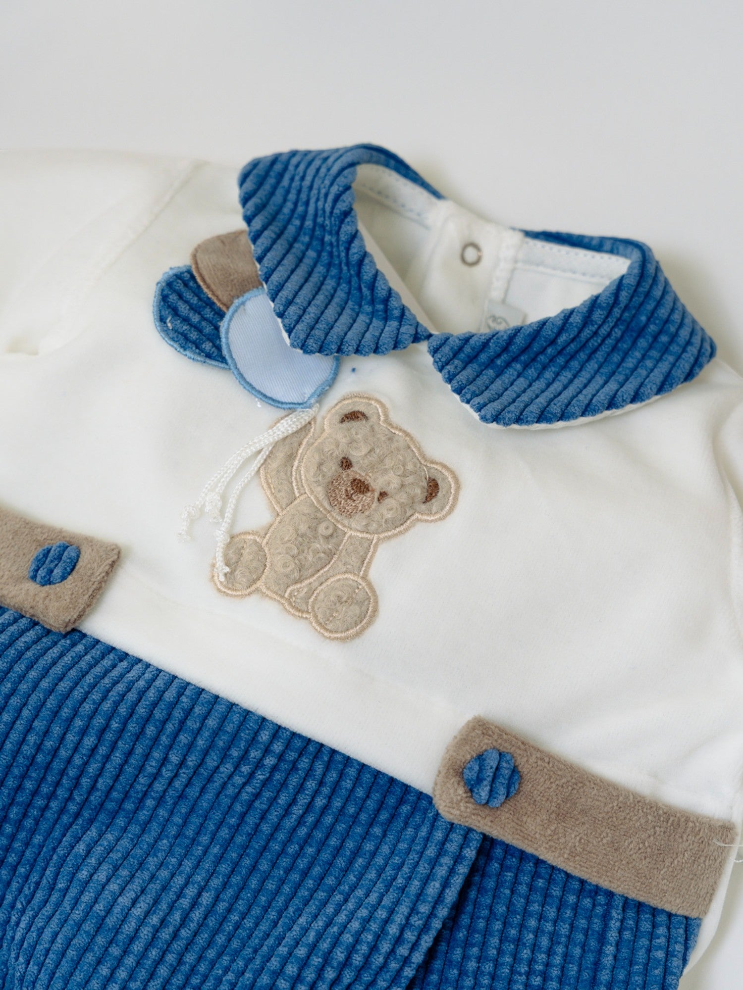 Tutina Neonato AZZURRO LTB1110 - NANU' BABY