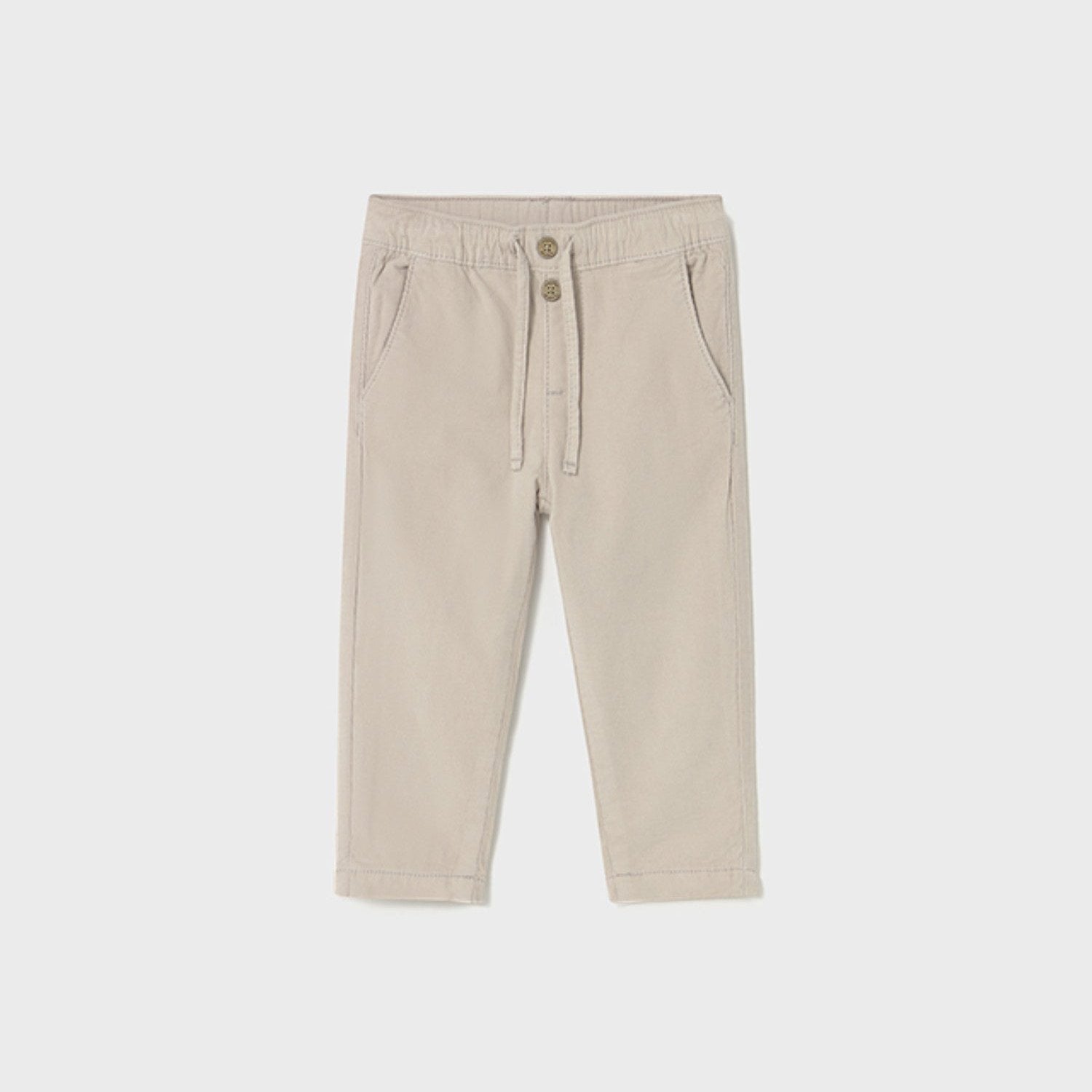 Pant.micropanno traforato Bimbo Avorio 2507/90 -  NANU' BABY