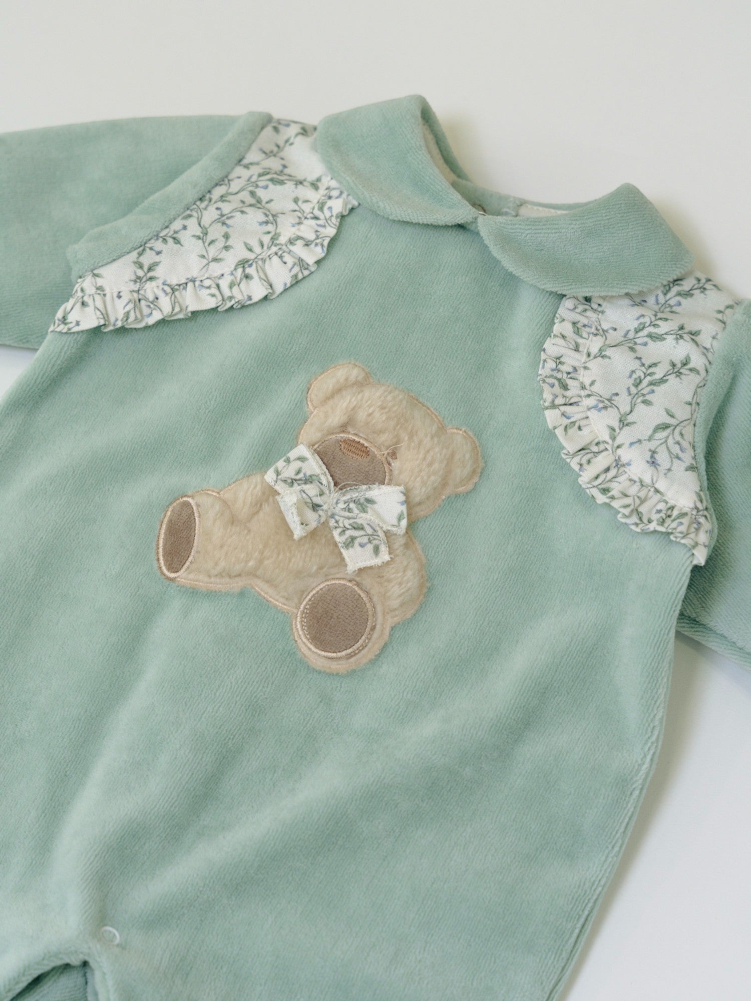 Tutina Neonata Verde LT1102 - NANU' BABY