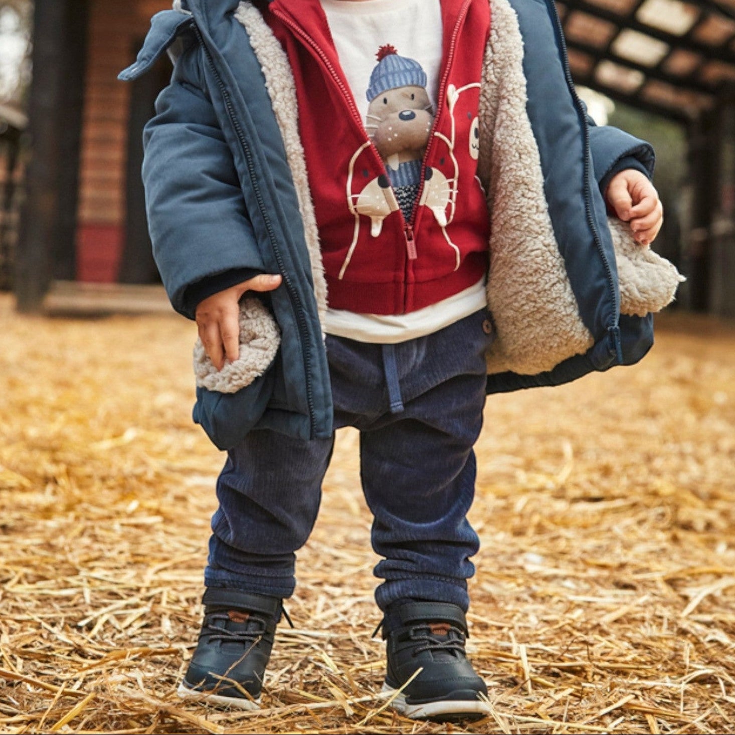 Pantalone punto panno Bimbo Blu 2510/10 -  NANU' BABY