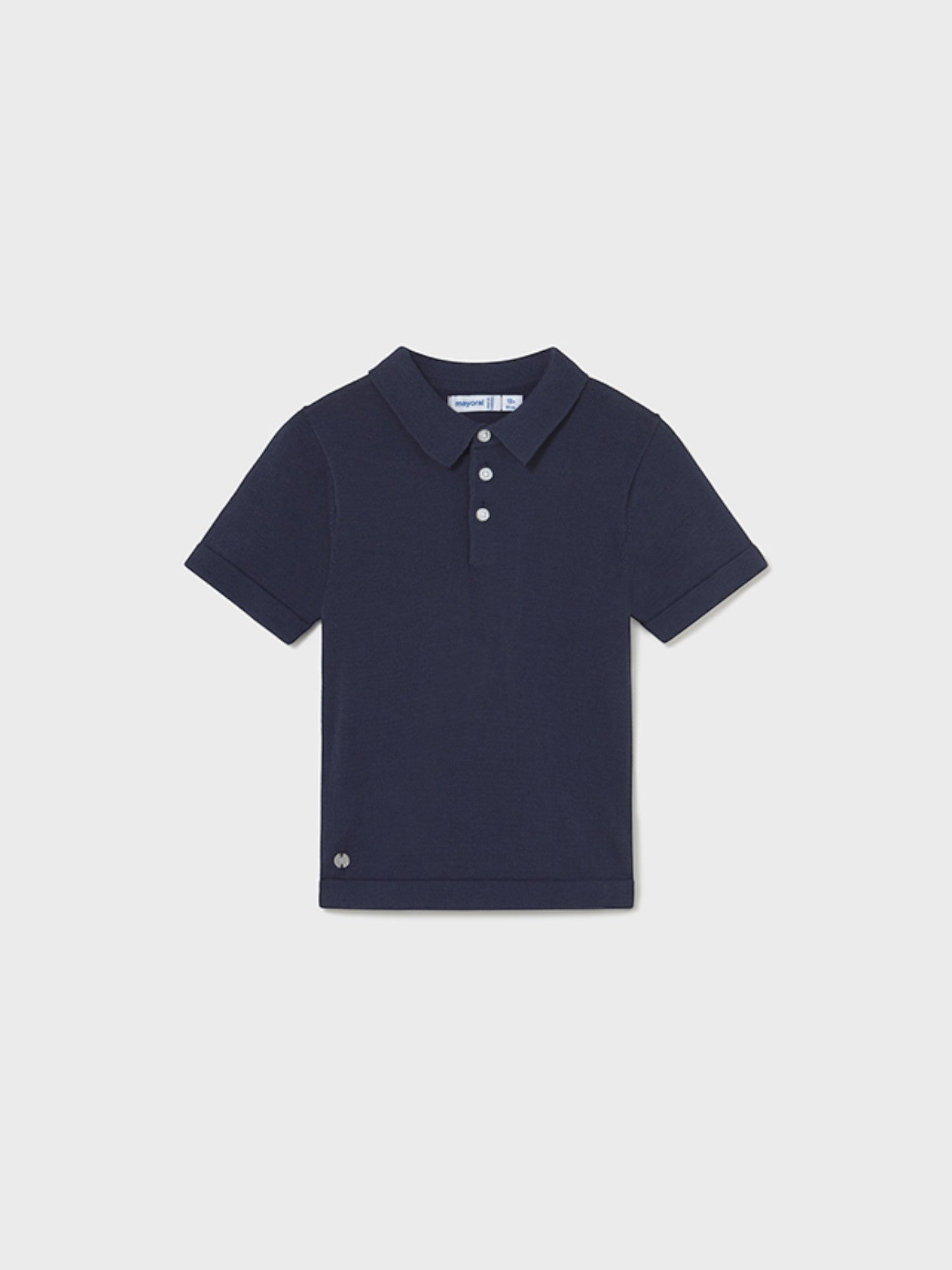Polo m/c tricot Bimbo BLU 1106/74