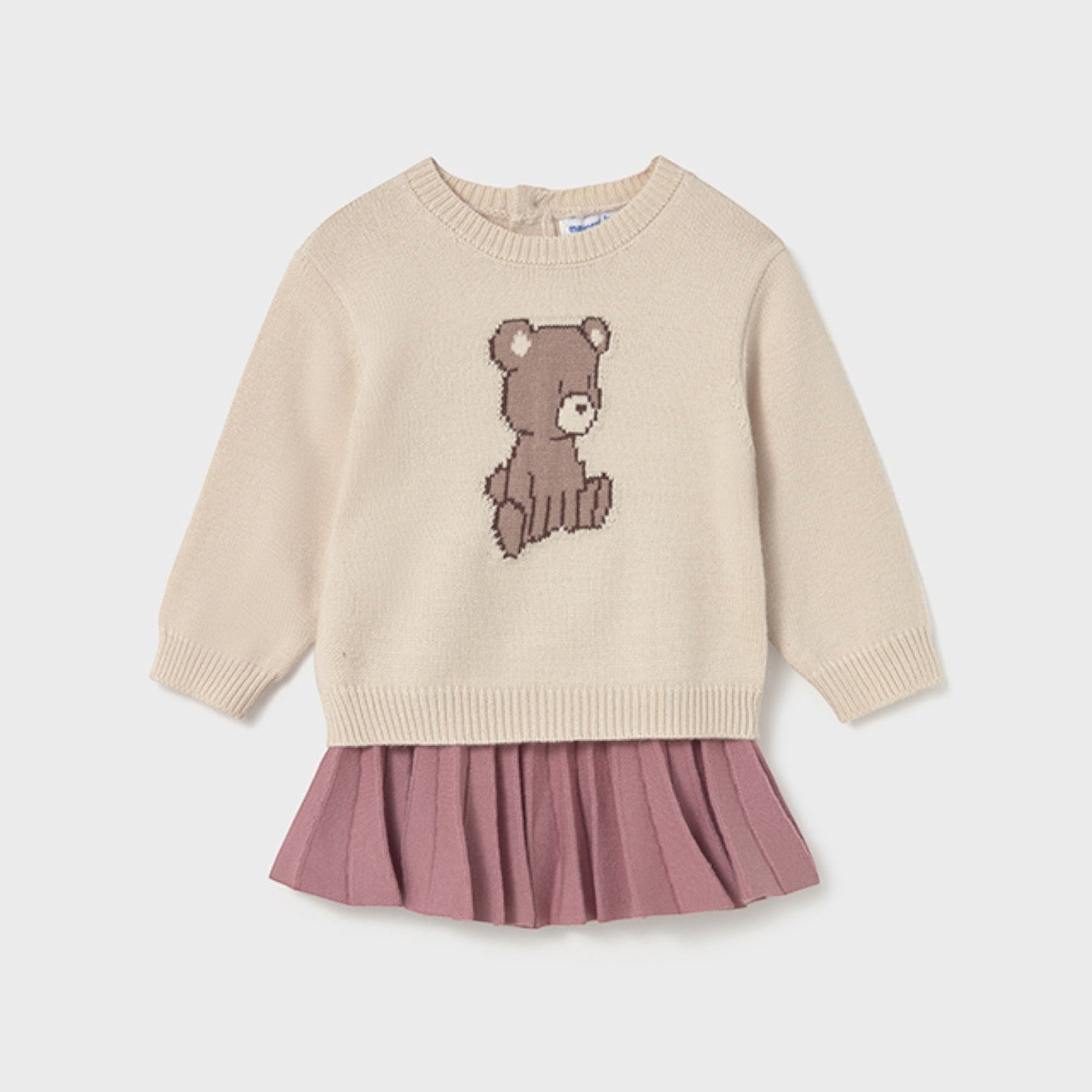 Completo gonna tricot Bimba Rosa 2925/16