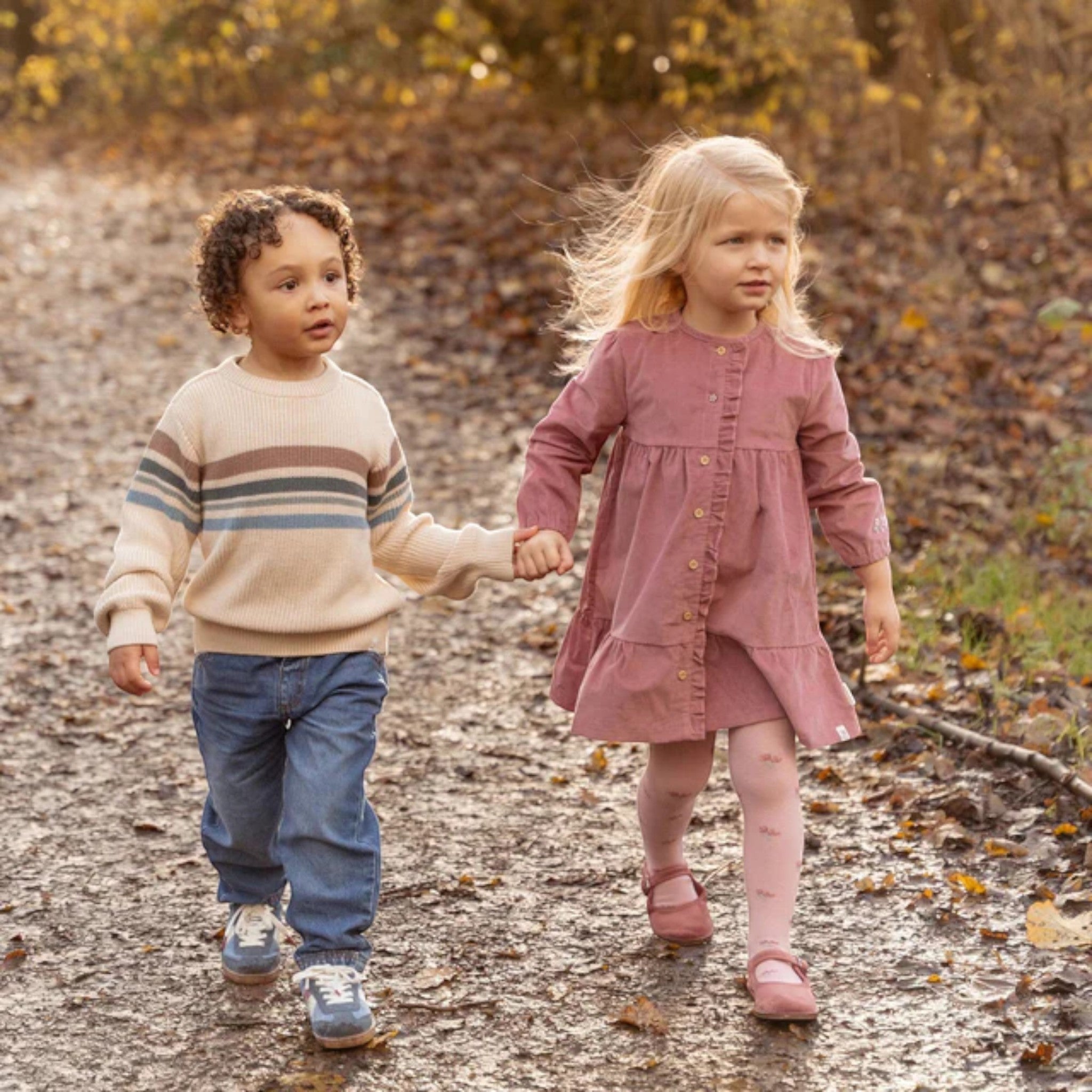 Pantaloni in denim - Amici della foresta Bimbo Blu CL25093061