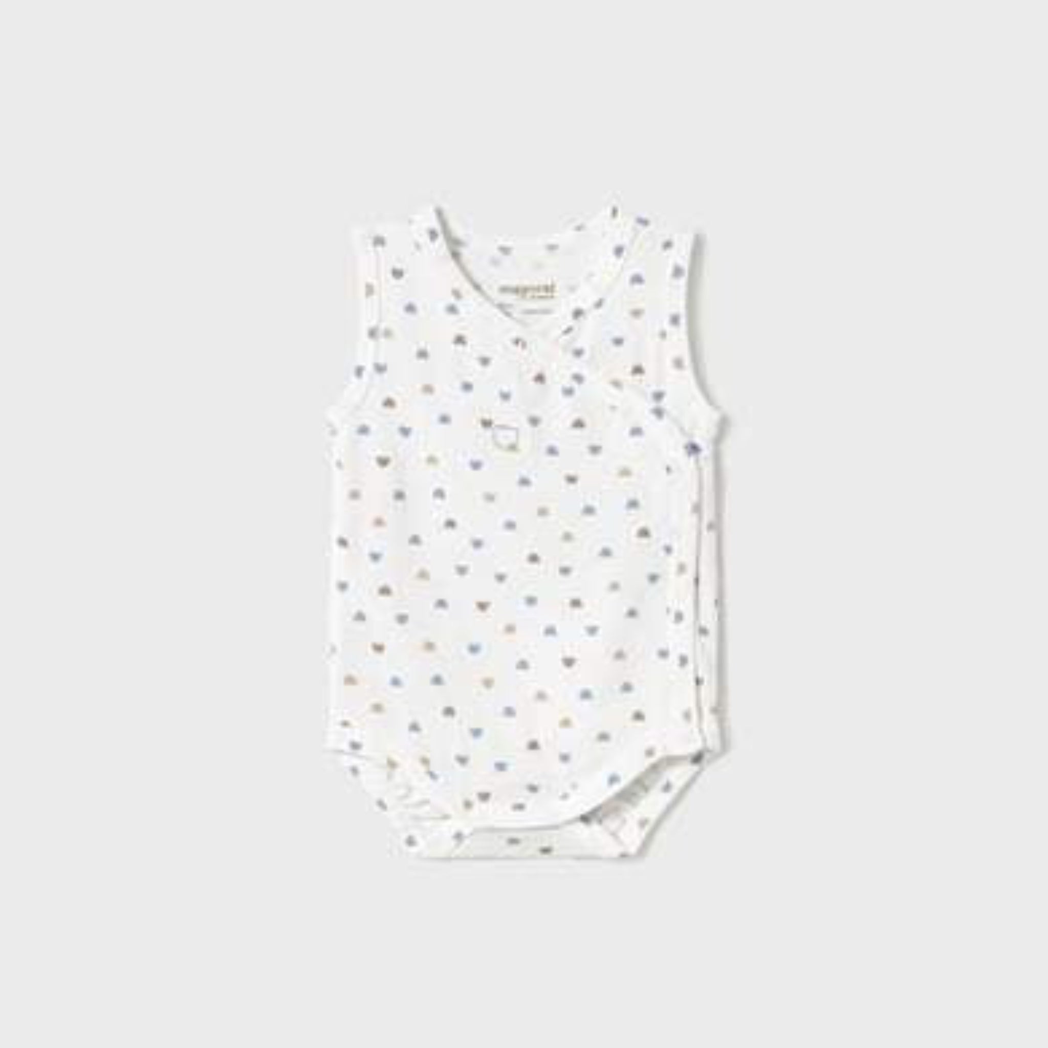 Body manica smanicata Neonato AZZURRO 1702 /A -  NANU' BABY