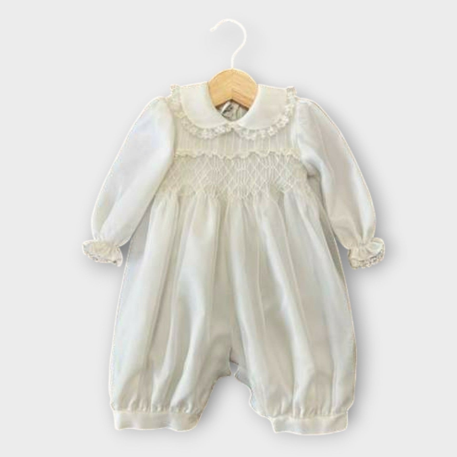 Abito Cerimonia Organza Bimbo AVORIO DORA -  NANU' BABY